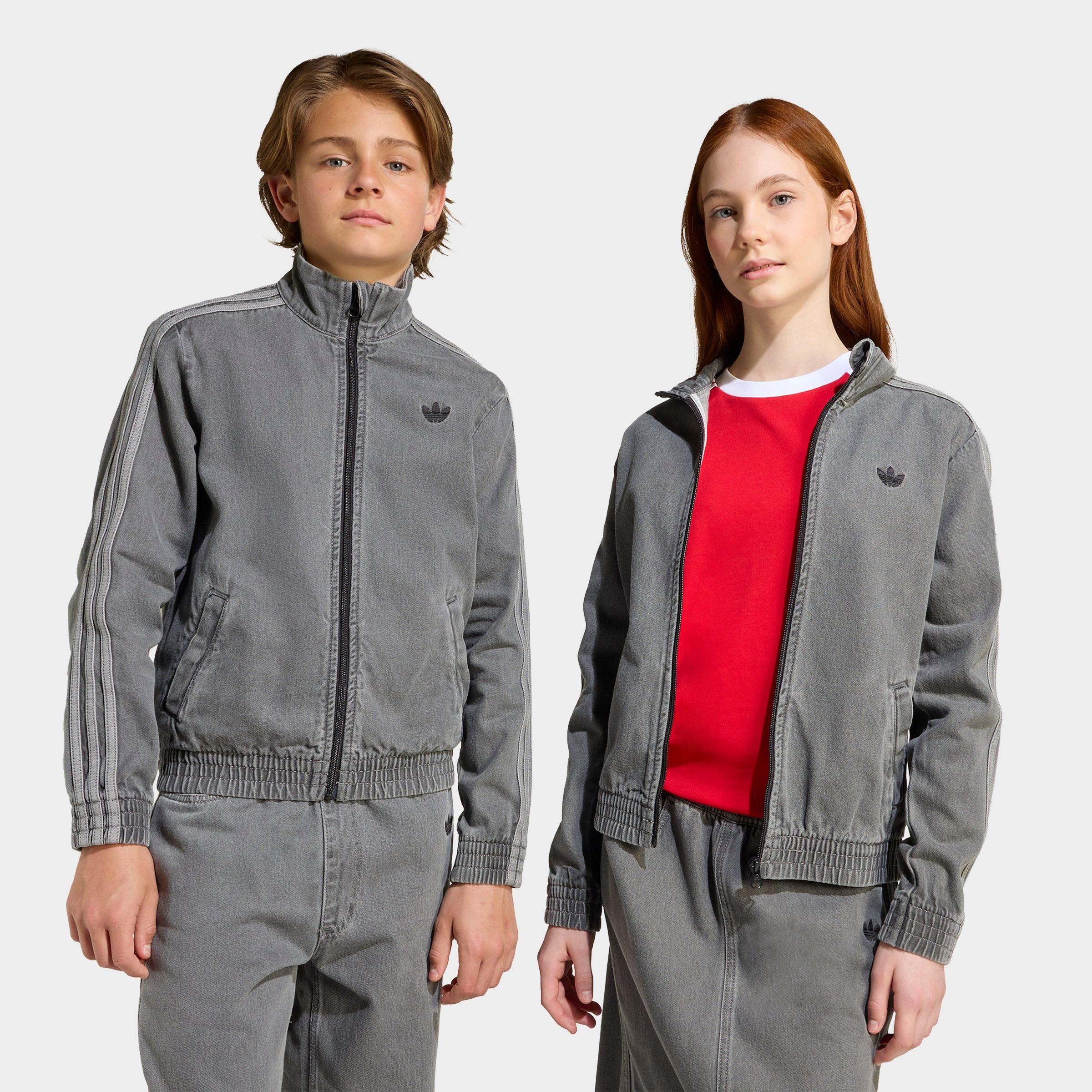 Big Kids' adidas Originals Firebird Denim Jacket | Finish Line
