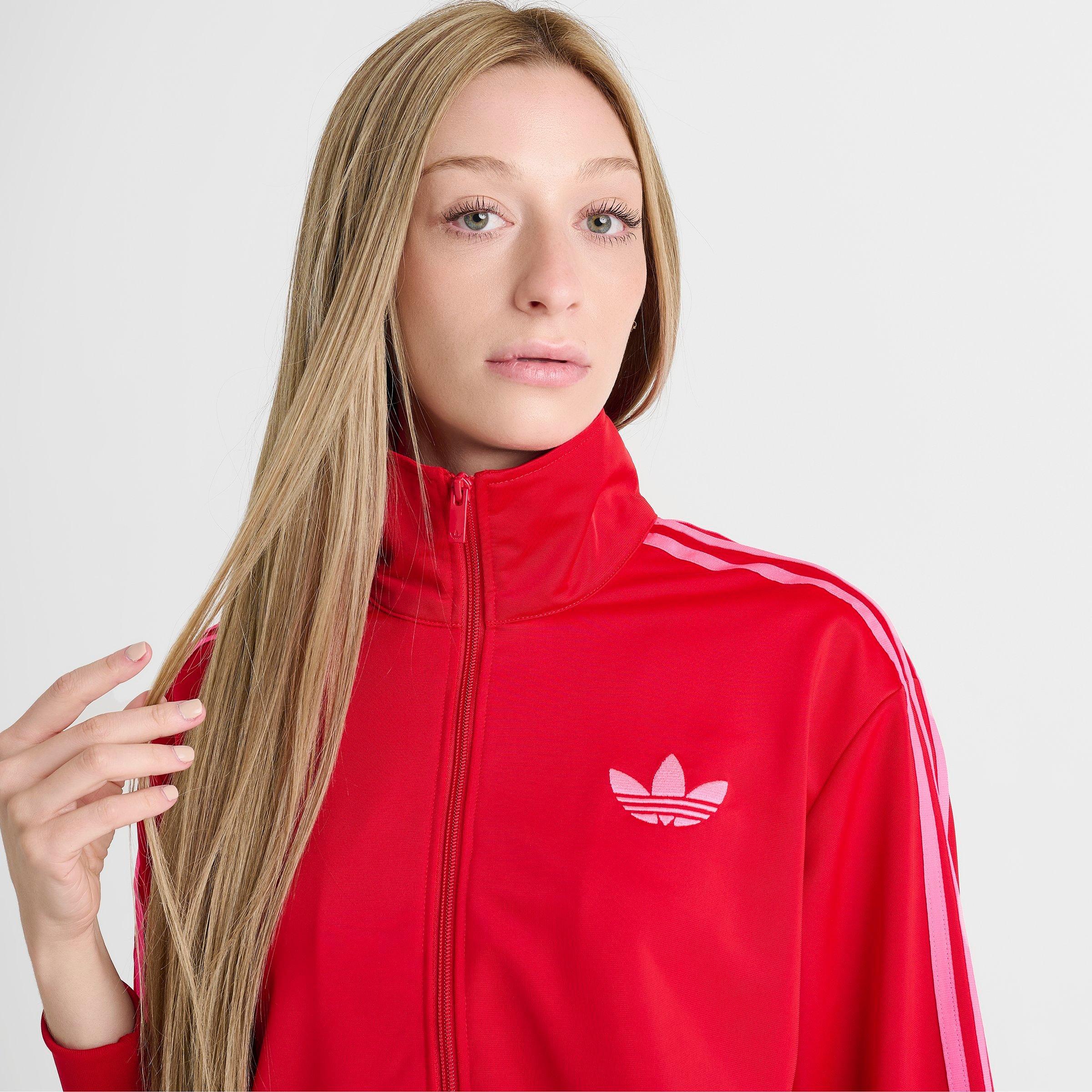 LIME&VINE ロングフーディ Women's adidas Originals adicolor 3-Stripes Firebird Loose