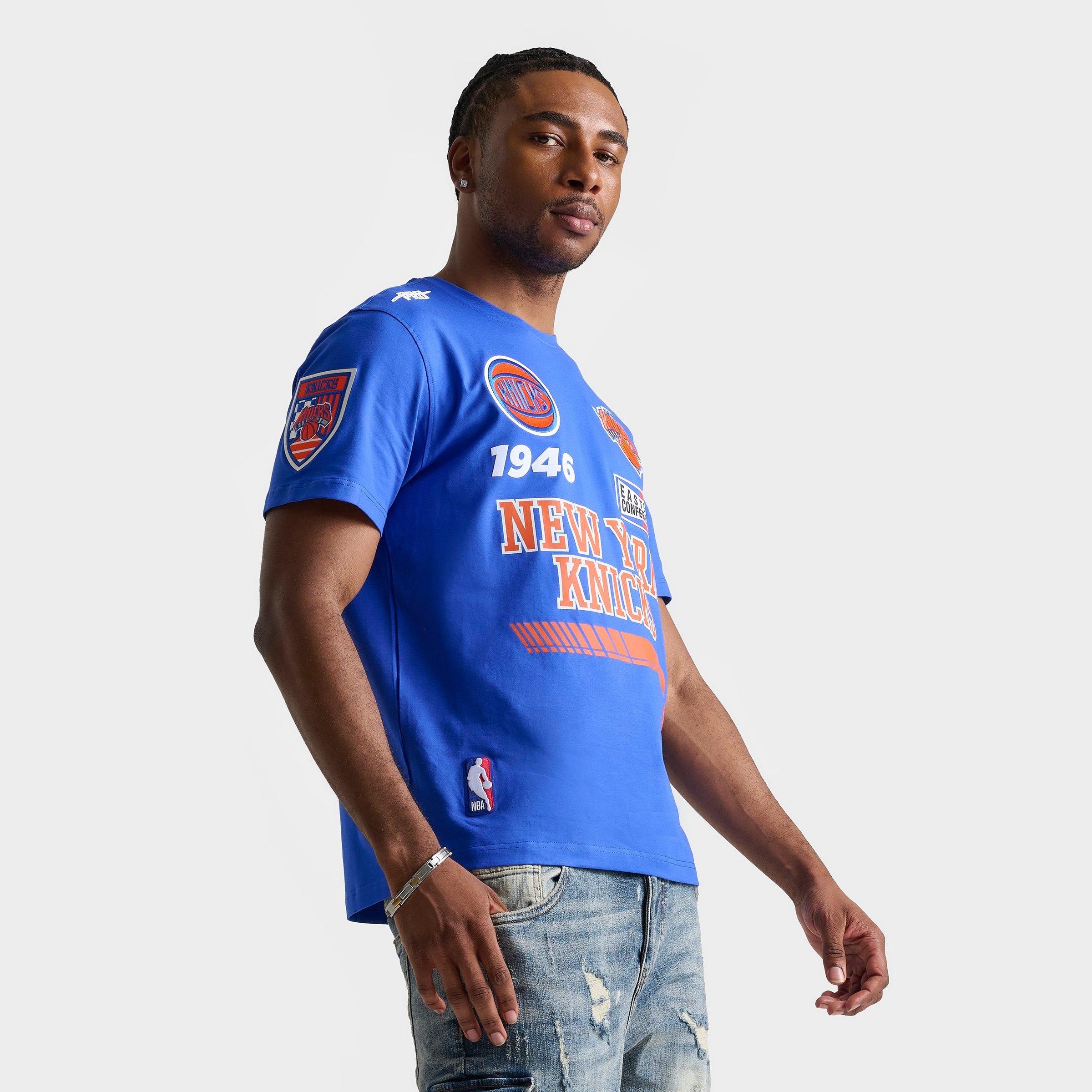 Men's Pro Standard New York Knicks NBA Fast Lane Multi Graphic T-Shirt