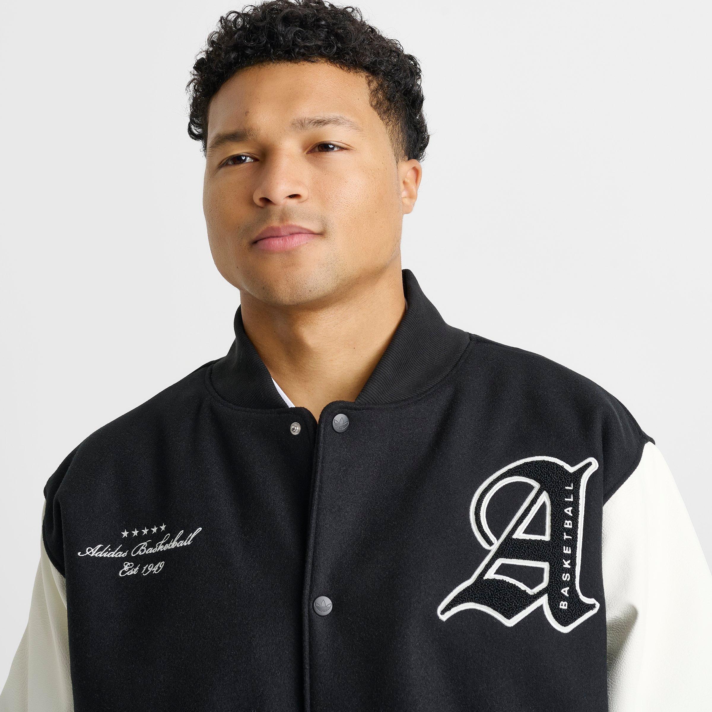 Men's adidas Originals Basketball Varsity Jacket | Finish Line