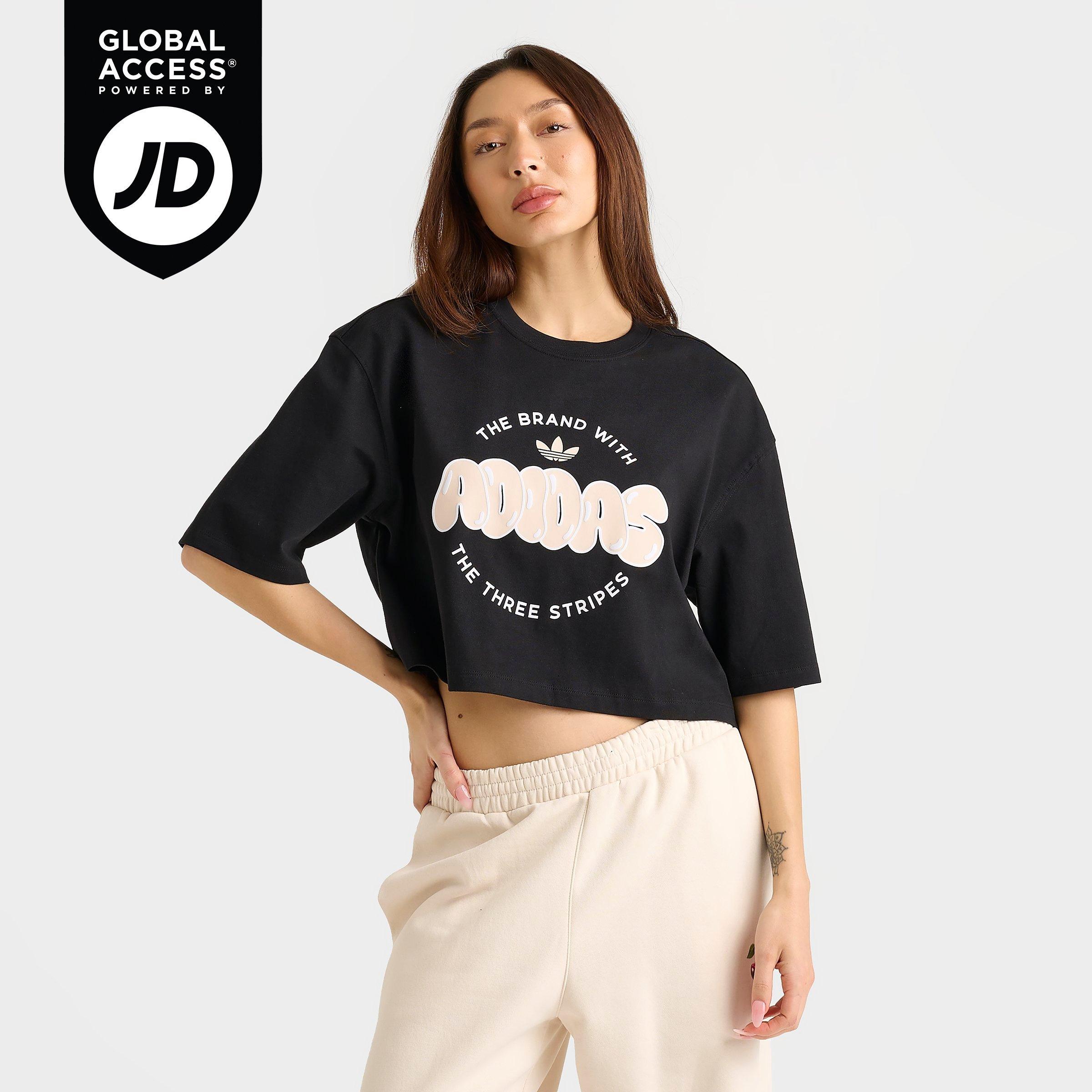 Women's adidas Originals Bubble Crop T-Shirt | Finish Line