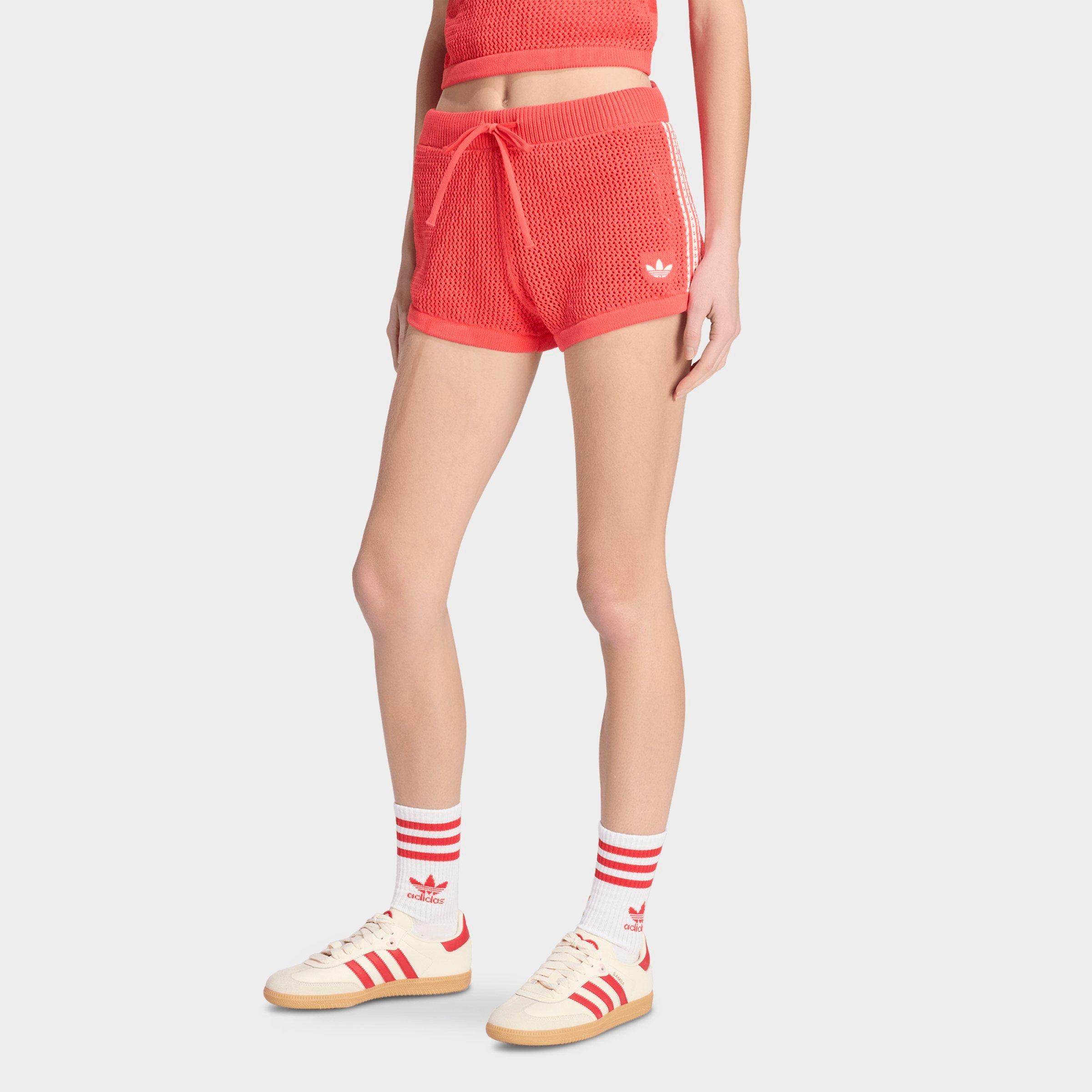 Women's adidas Originals Knitted Crochet Shorts | Finish Line