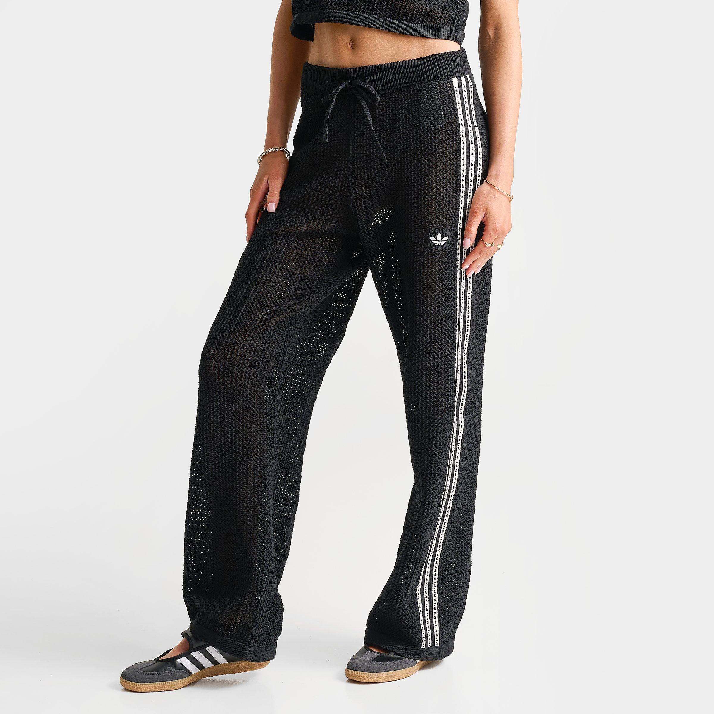 Women's adidas Originals Knitted Crochet Firebird Track Pants