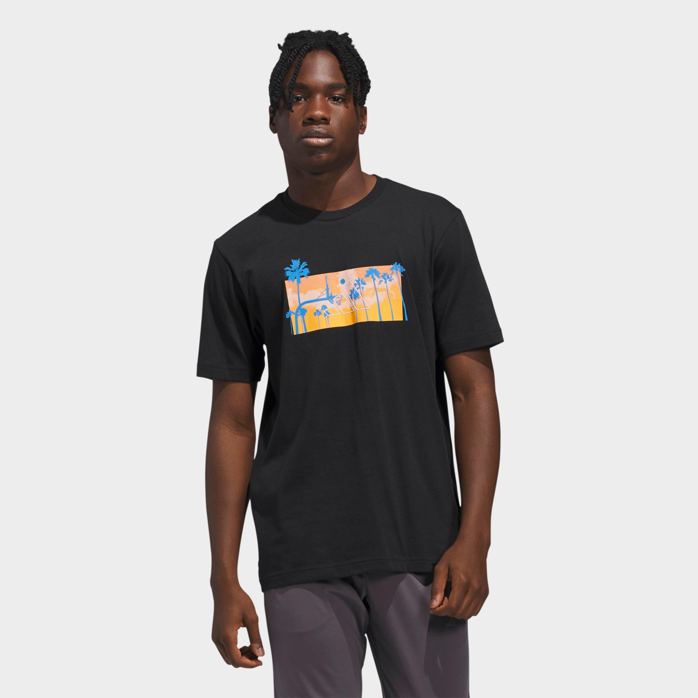 Men's adidas Summer Sunset Graphic T-Shirt | Finish Line
