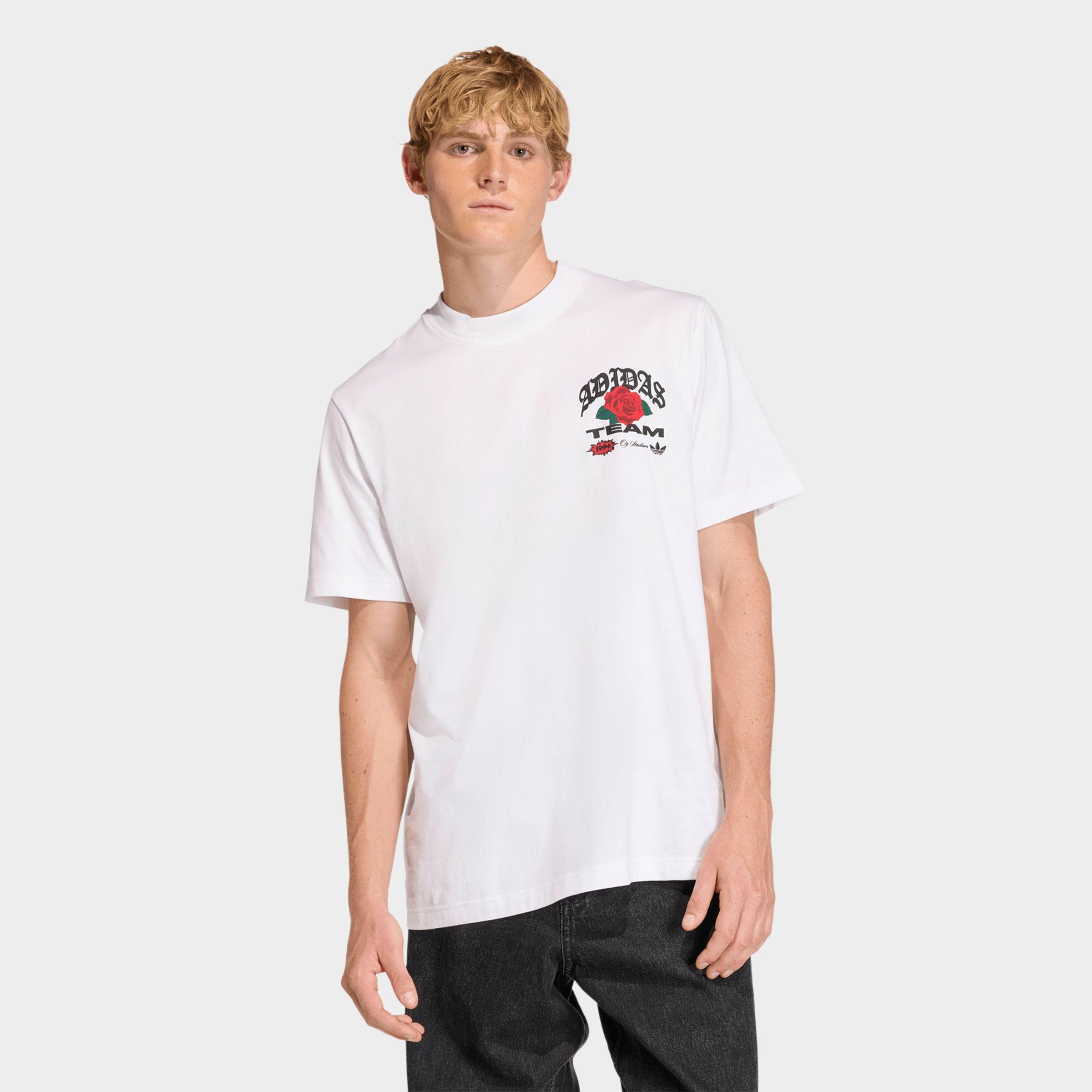 Men's adidas Roses Graphic T-Shirt | Finish Line