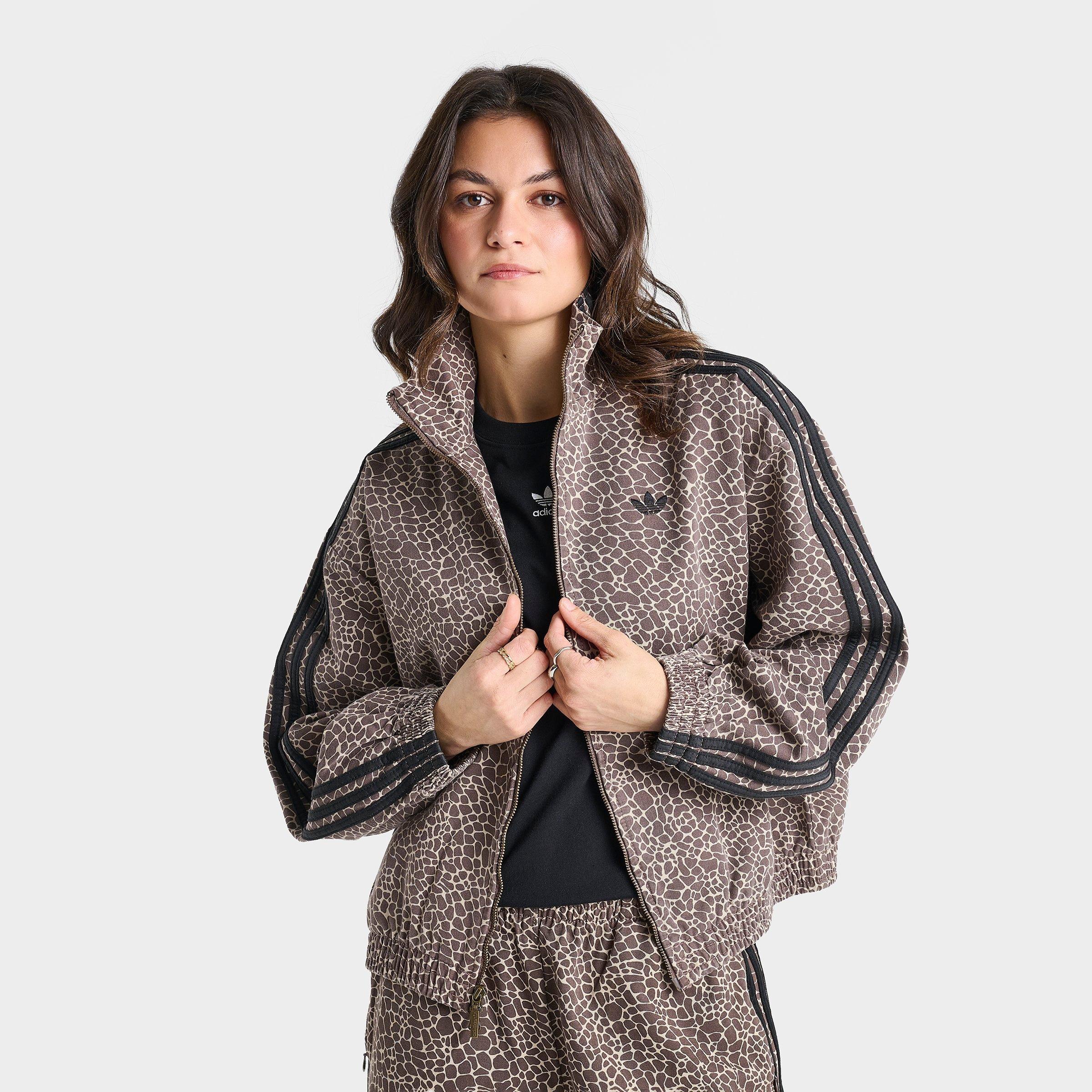 Women's adidas Originals Allover Print Firebird Oversized Track