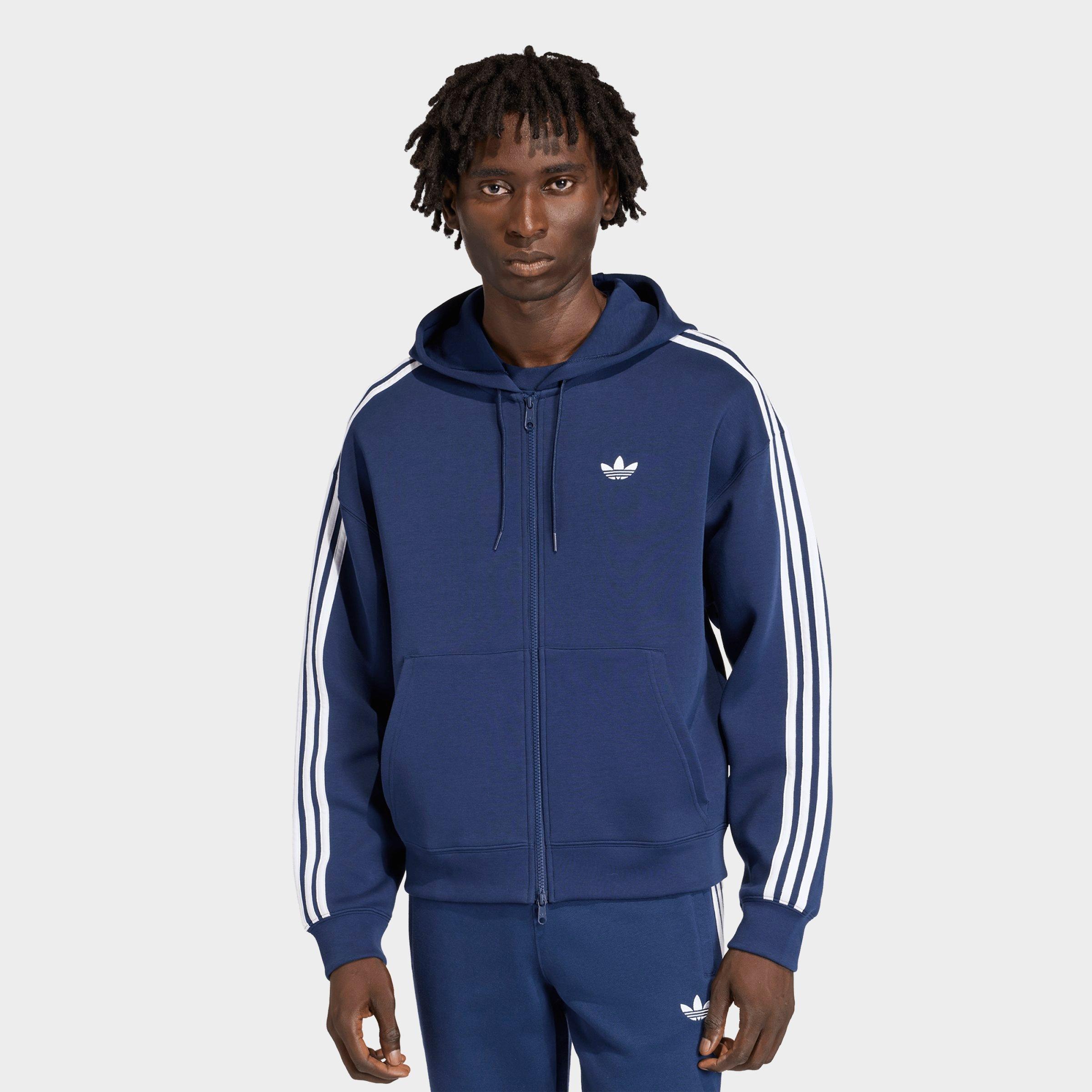 Men's adidas Originals adicolor Spacer Oversized Full-Zip Hoodie