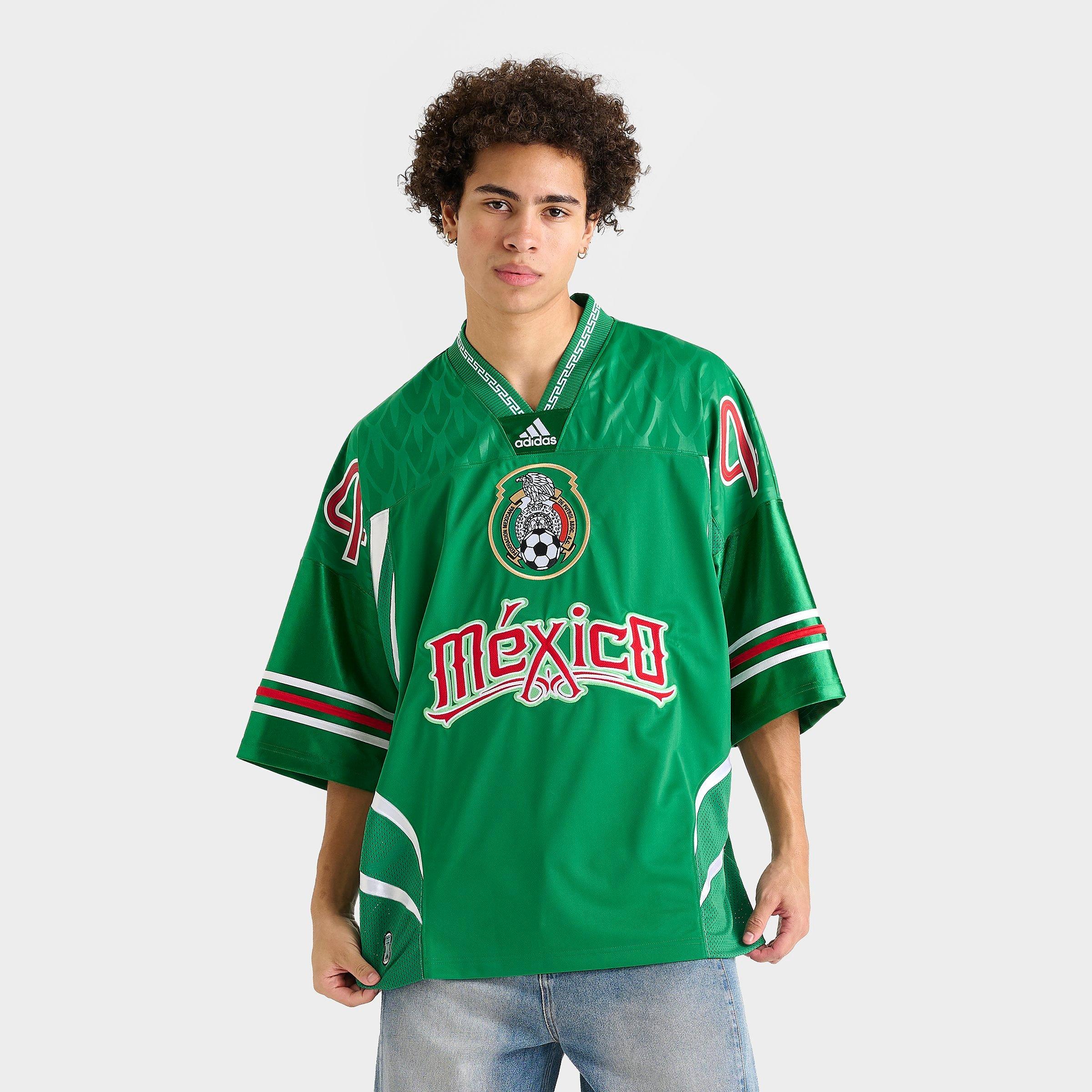 Men's adidas Bringback Remixed Mexico Soccer Jersey | Finish Line
