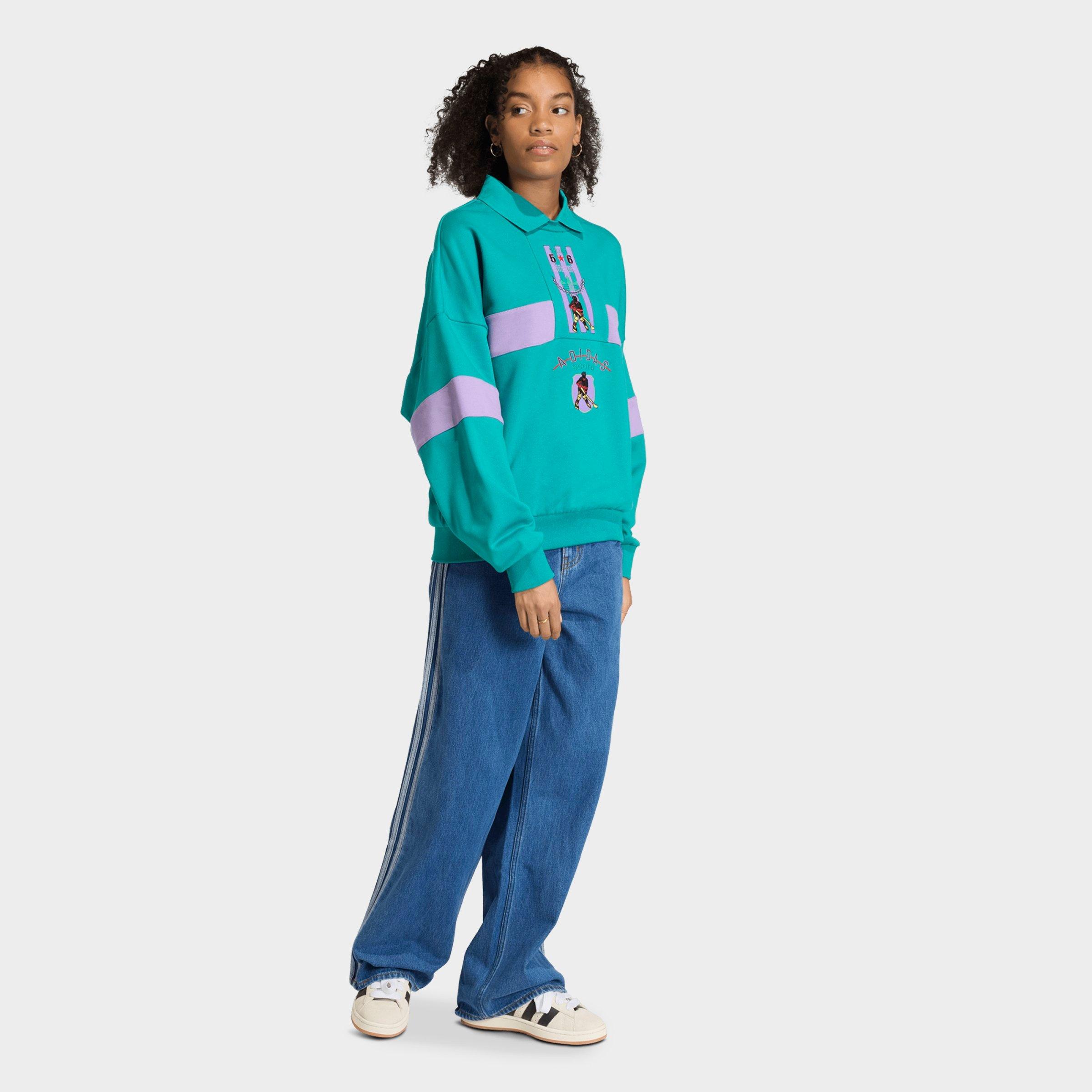 フィデス　 FREEZE PULLOVER SK set Women's adidas Originals For All Season Hockey Crewneck Sweatshirt