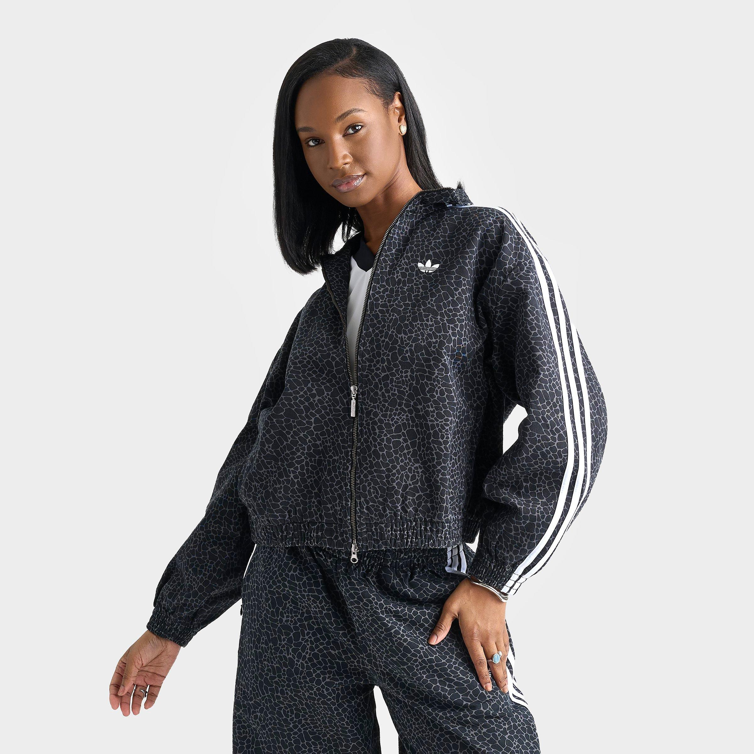 Women's adidas Originals Allover Print Firebird Oversized Track