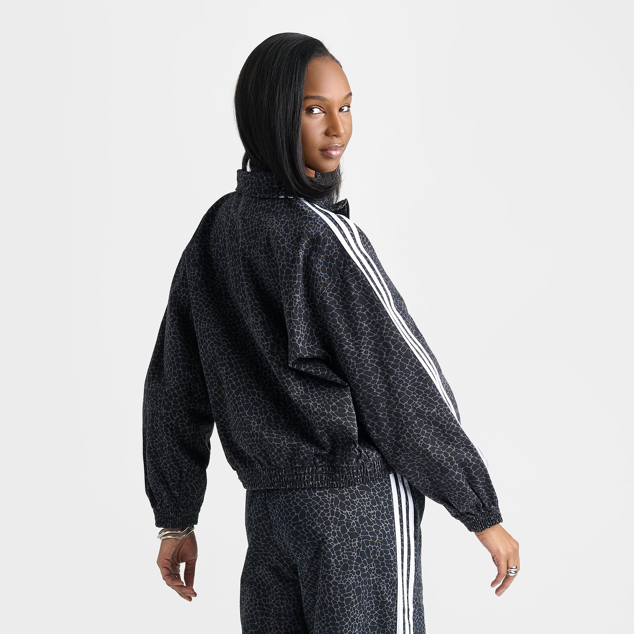 Women's adidas Originals Allover Print Firebird Oversized Track