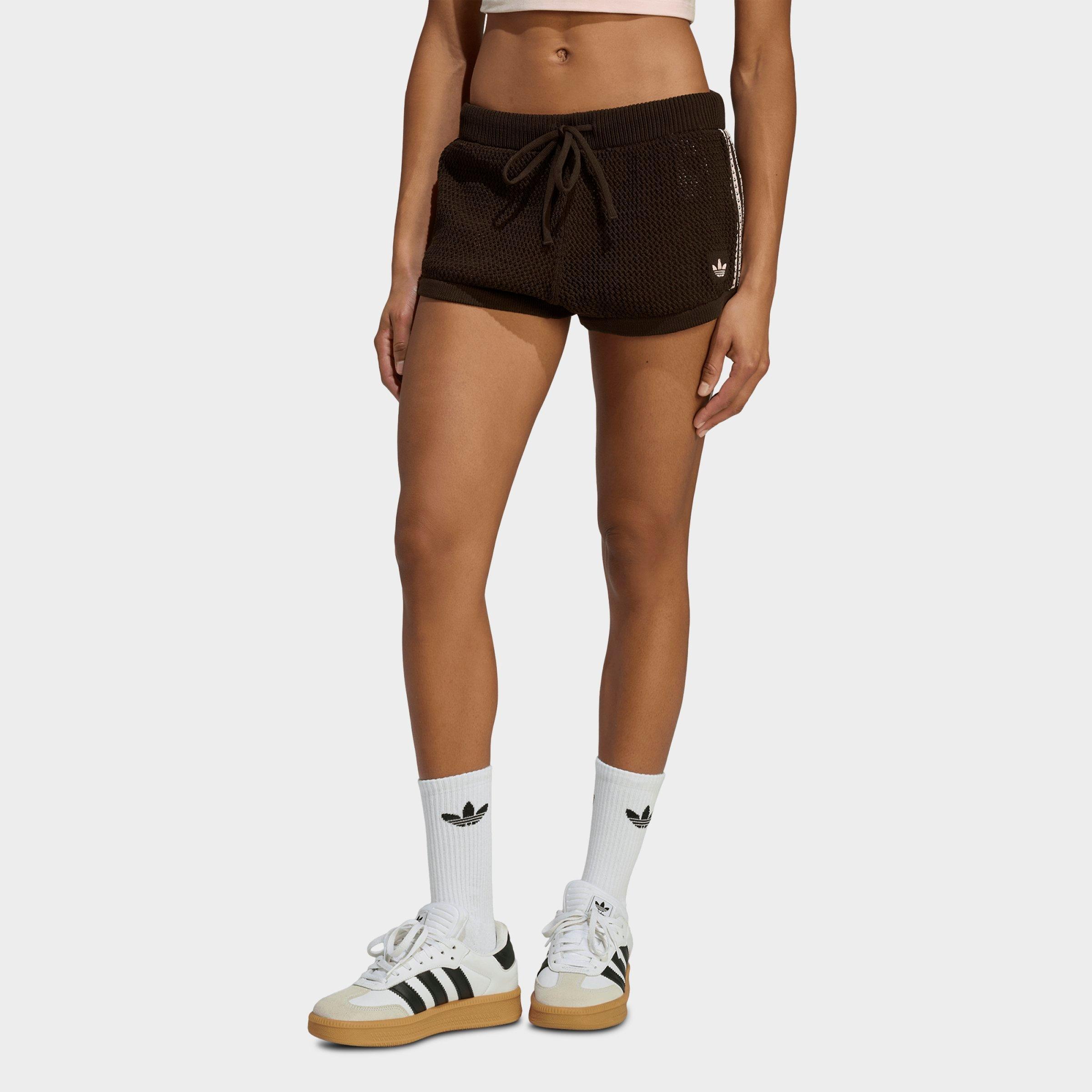 パンツ adidas originals by EDC Crochet Shorts Women's adidas Originals Knitted Crochet Shorts | Finish Line