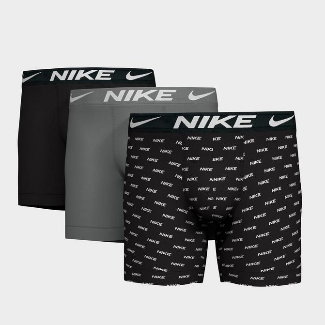 Nike Men's 3-Pack X-Large Dri-FIT Essential Micro Trunk Boxer Briefs Green  Black