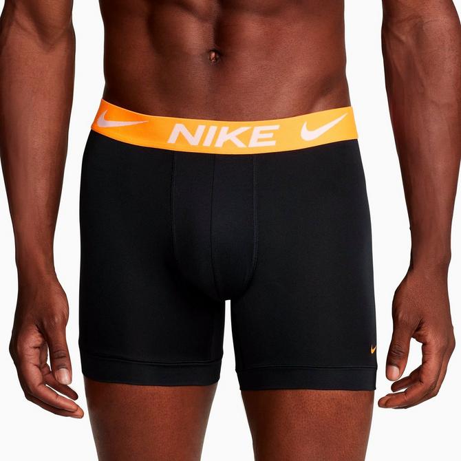 Nike Men`s Everyday Cotton Stretch Boxer Briefs 3 Pack (Small