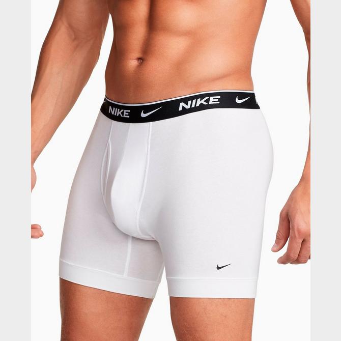 Nike Dri-FIT Essential Micro 3 pack longer length boxer briefs in