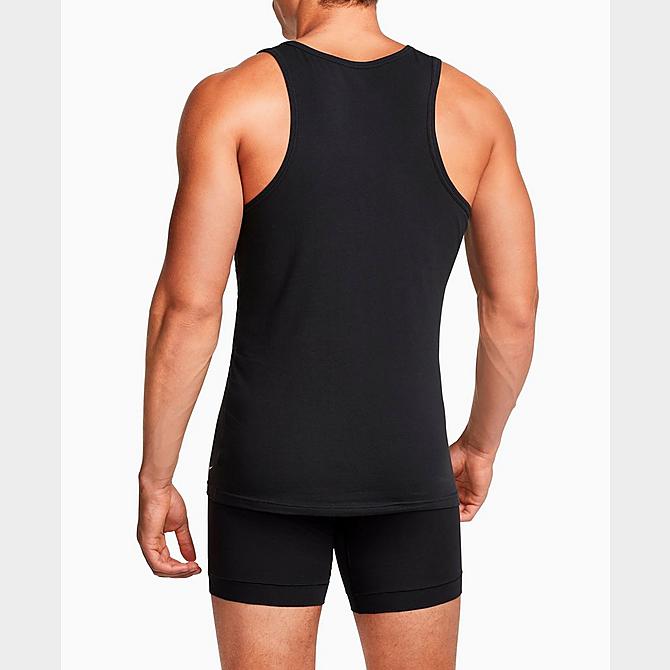 Alternate view of Men's Nike Everyday Tank (2-Pack) in Black Click to zoom