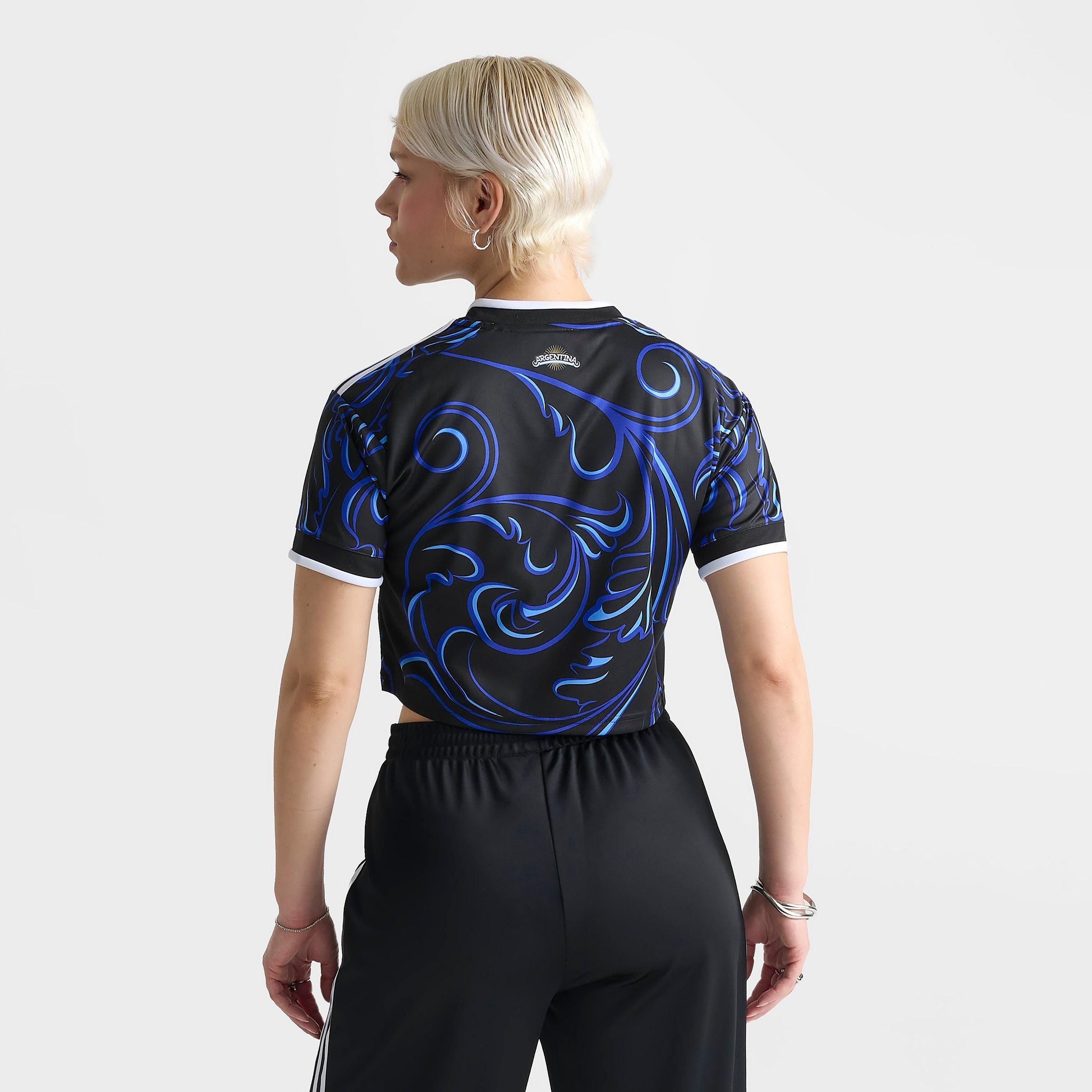 Women's adidas Argentina 2026 Away Replica Cropped Jersey | Finish