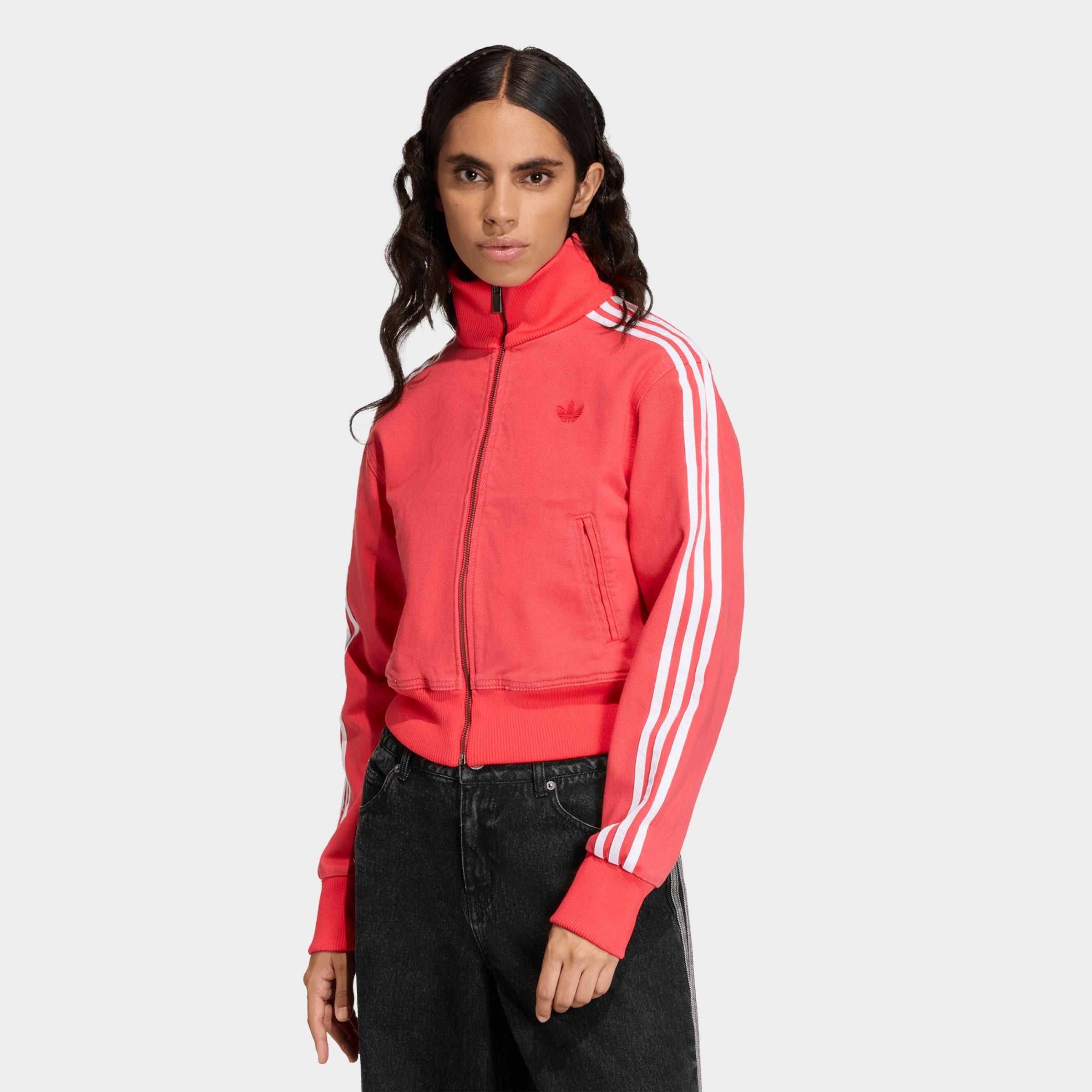 Women's adidas Originals Firebird Denim Track Top | Finish Line