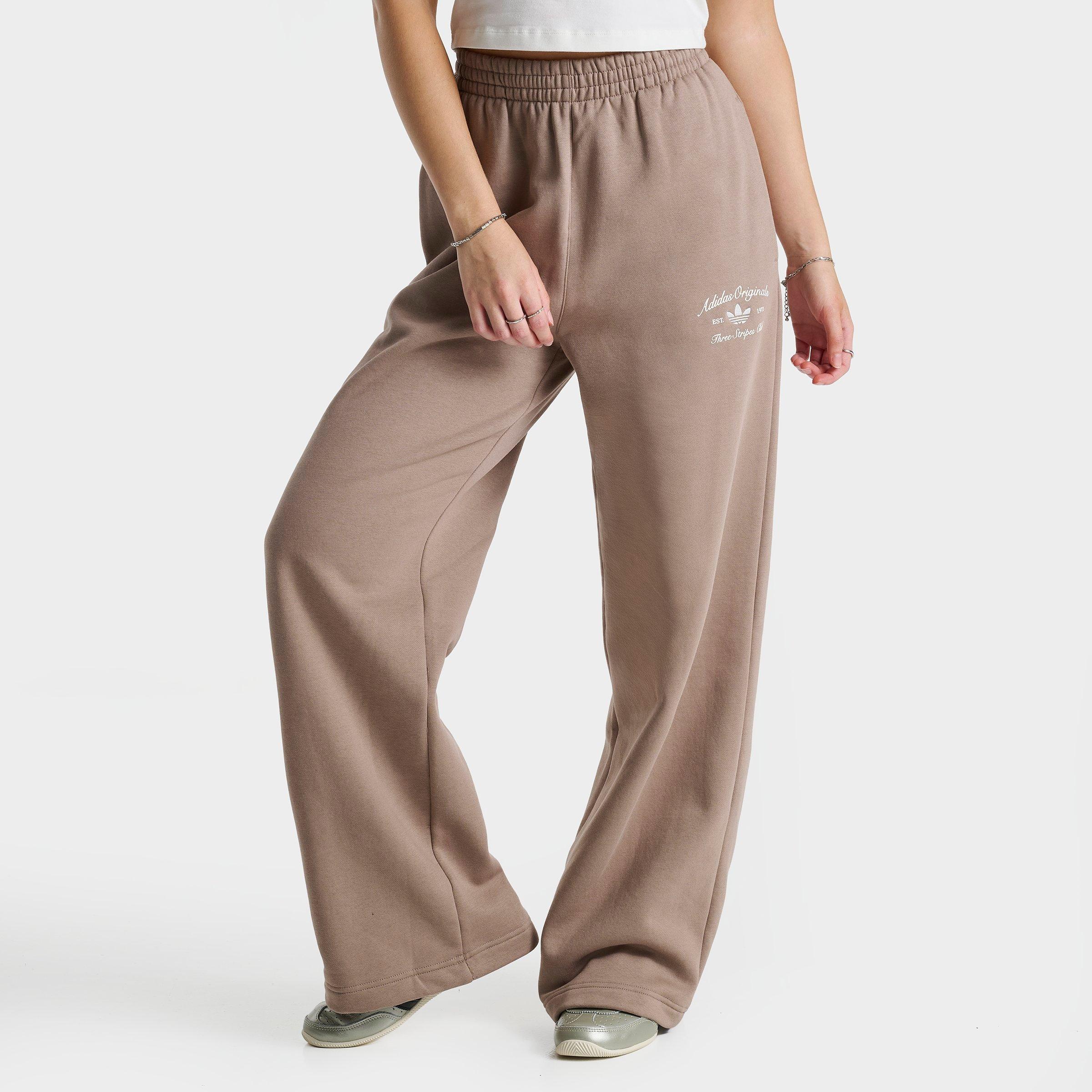 Women's adidas Originals Script Wide Leg Jogger Pants