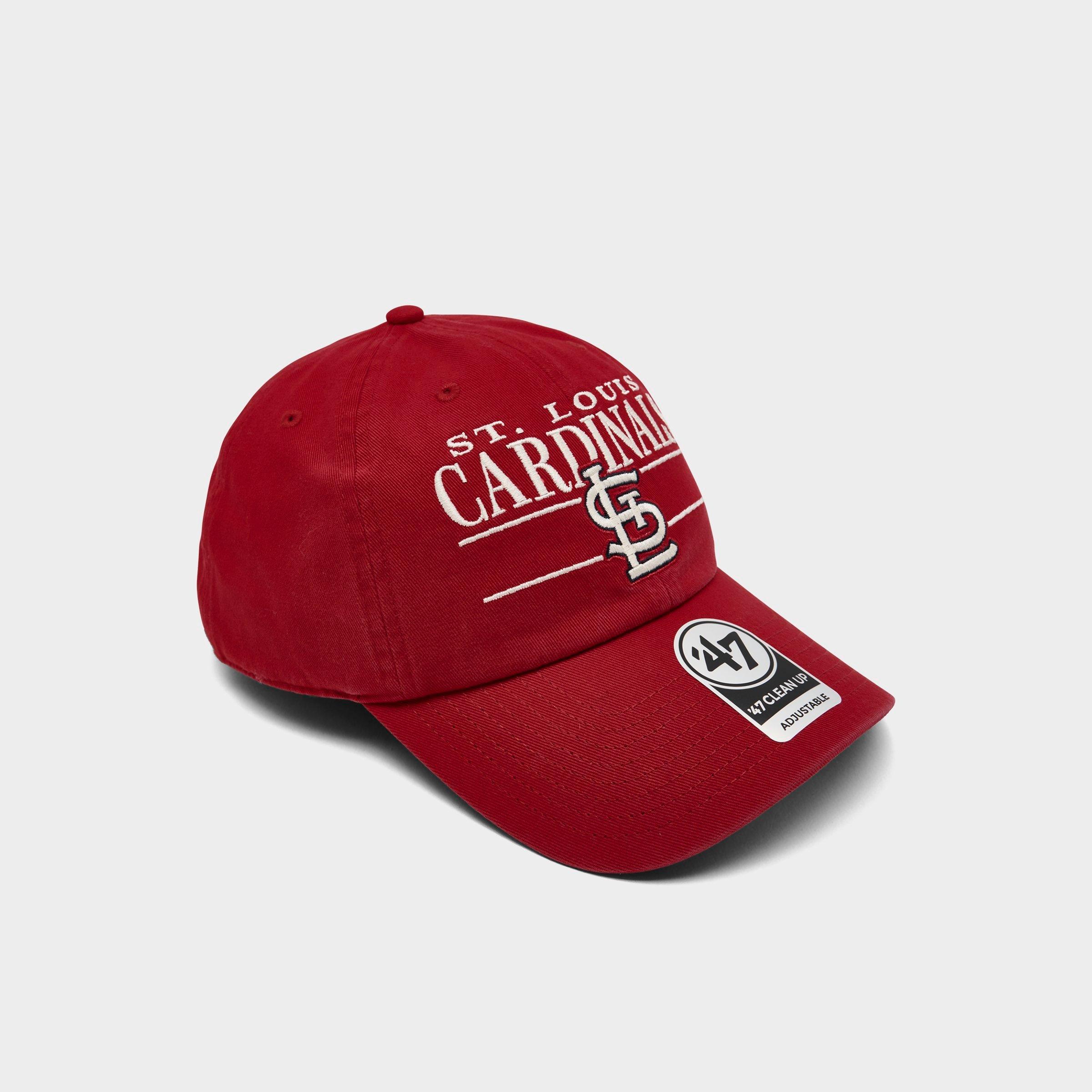 47 Cincinnati Reds MLB Team Name & Logo Clean Up Strapback Hat
