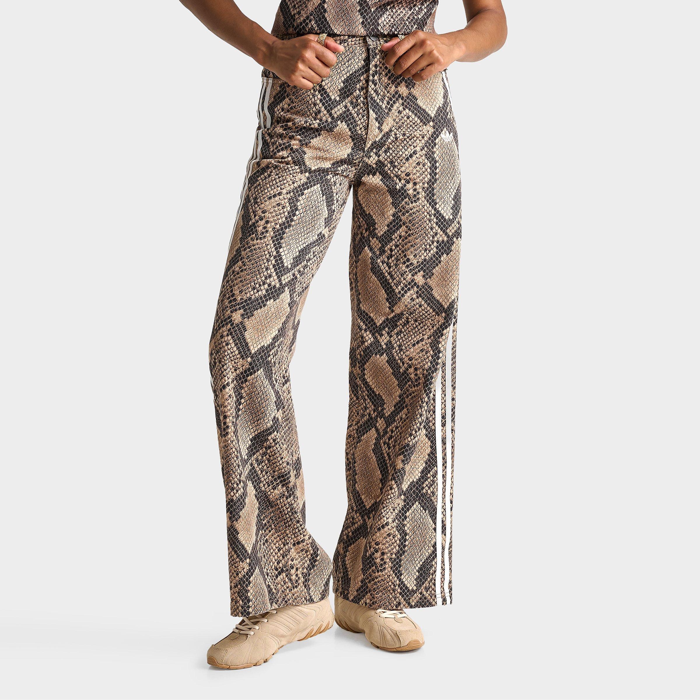 Women's adidas Originals Snake Print Denim Loose Pants | Finish Line