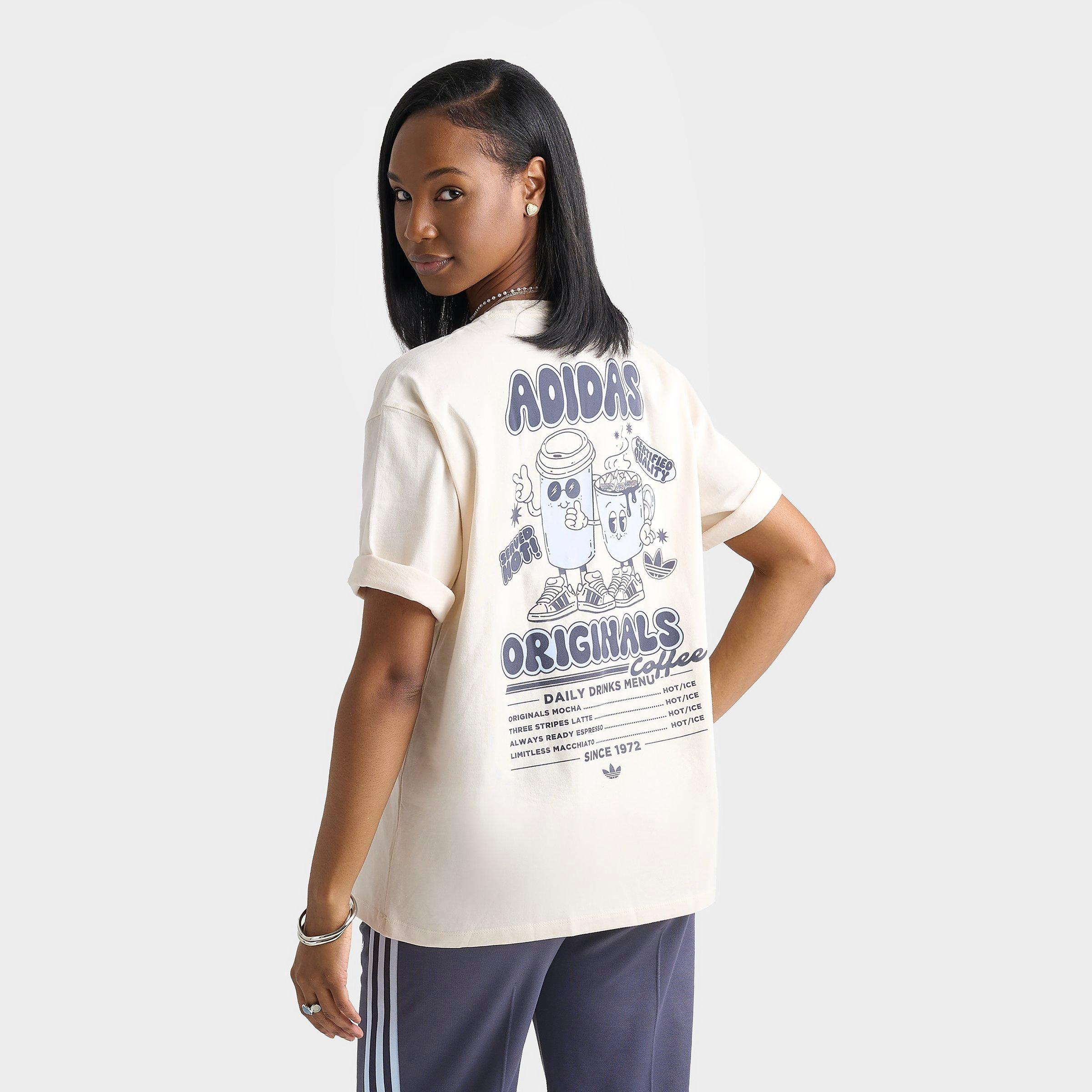 Women's adidas Originals Coffee Graphic T-Shirt | Finish Line