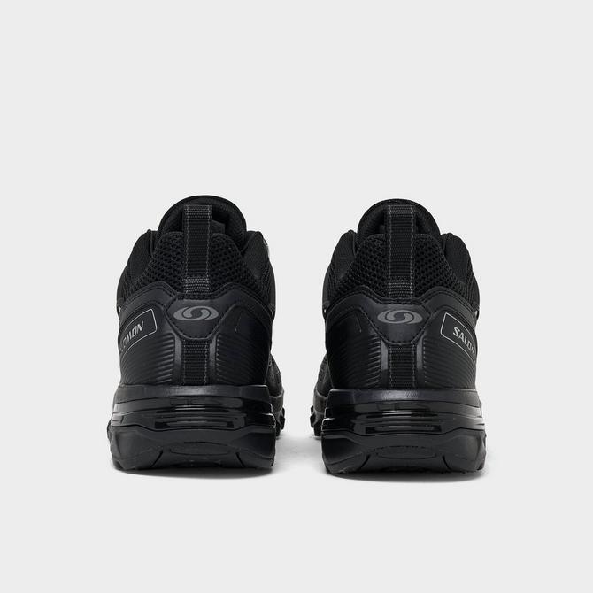 Left view of Salomon ACS+ Casual Shoes in Black/Black/Silver Click to zoom