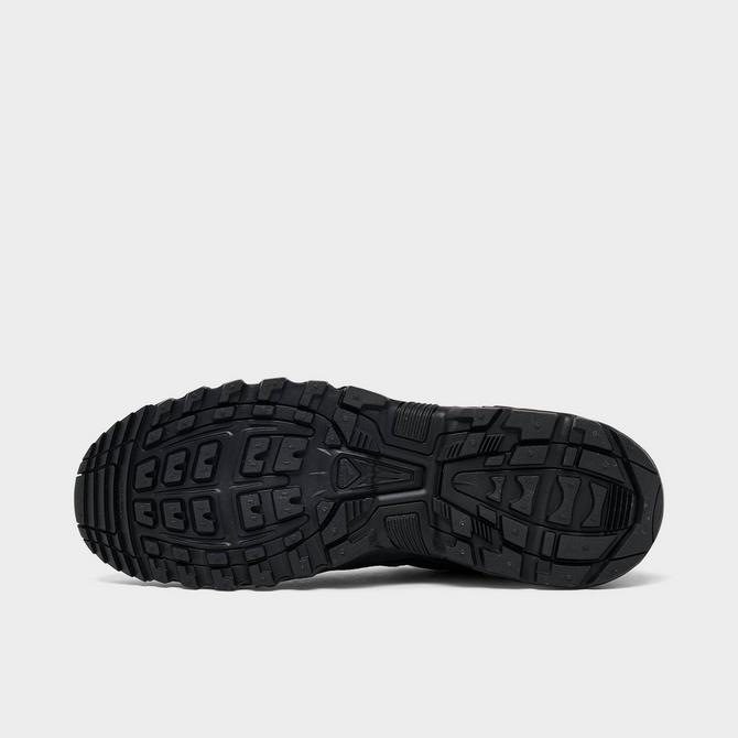 Bottom view of Salomon ACS+ Casual Shoes in Black/Black/Silver Click to zoom