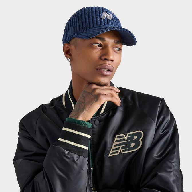 New Balance Wide Wale Corduroy Strapback Hat