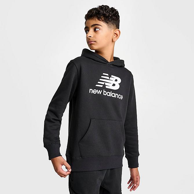 Kids' New Balance Essential Logo Pullover Hoodie| Finish Line