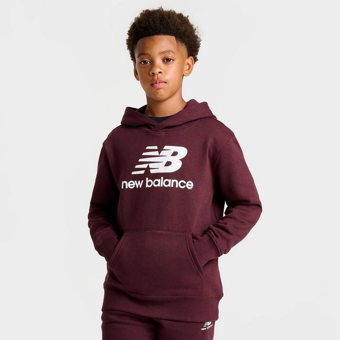 Burgundy new balance hoodie new arrivals