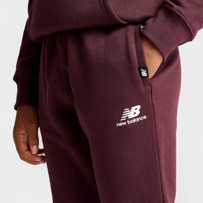 New Balance small logo joggers in pink