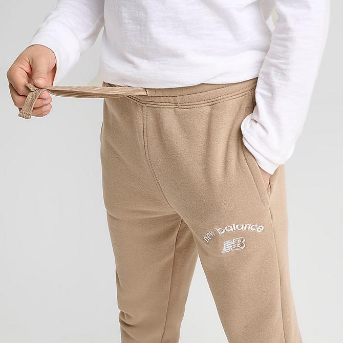 Kids' New Balance Arch Logo Jogger Pants| Finish Line Kids' New Balance Arch Logo Jogger Pants| Finish Line