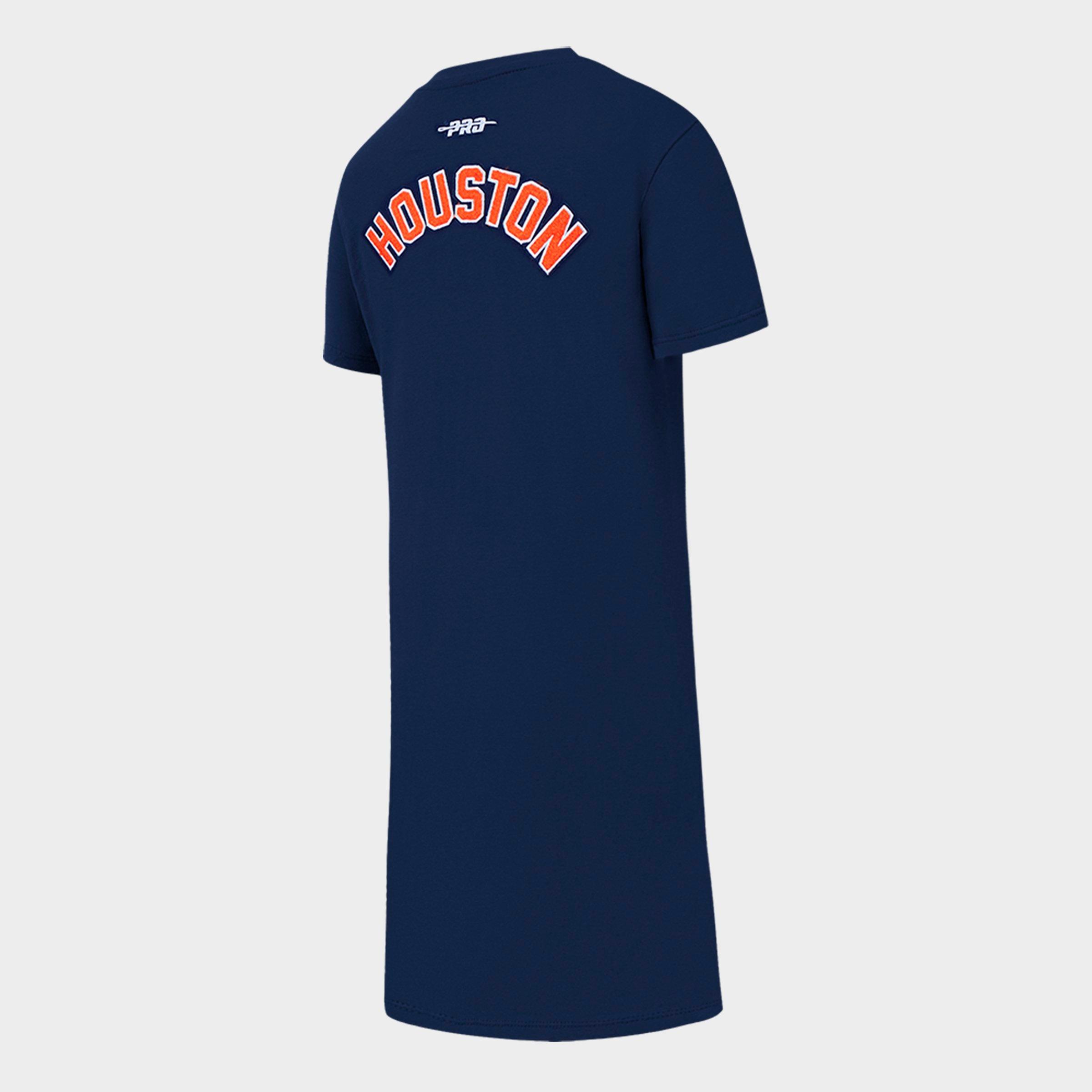 astros jersey dress Girls' Big Kids' Pro Standard Houston MLB Classic T-Shirt halloween party