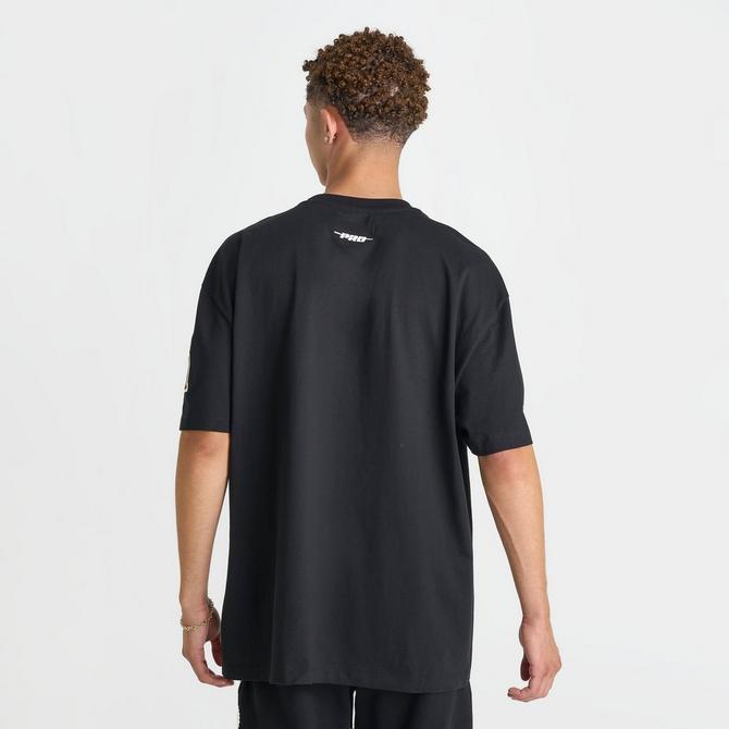 [angle] view of Men's Pro Standard Los Angeles Lakers NBA Turn It Up T-Shirt in Black Click to zoom