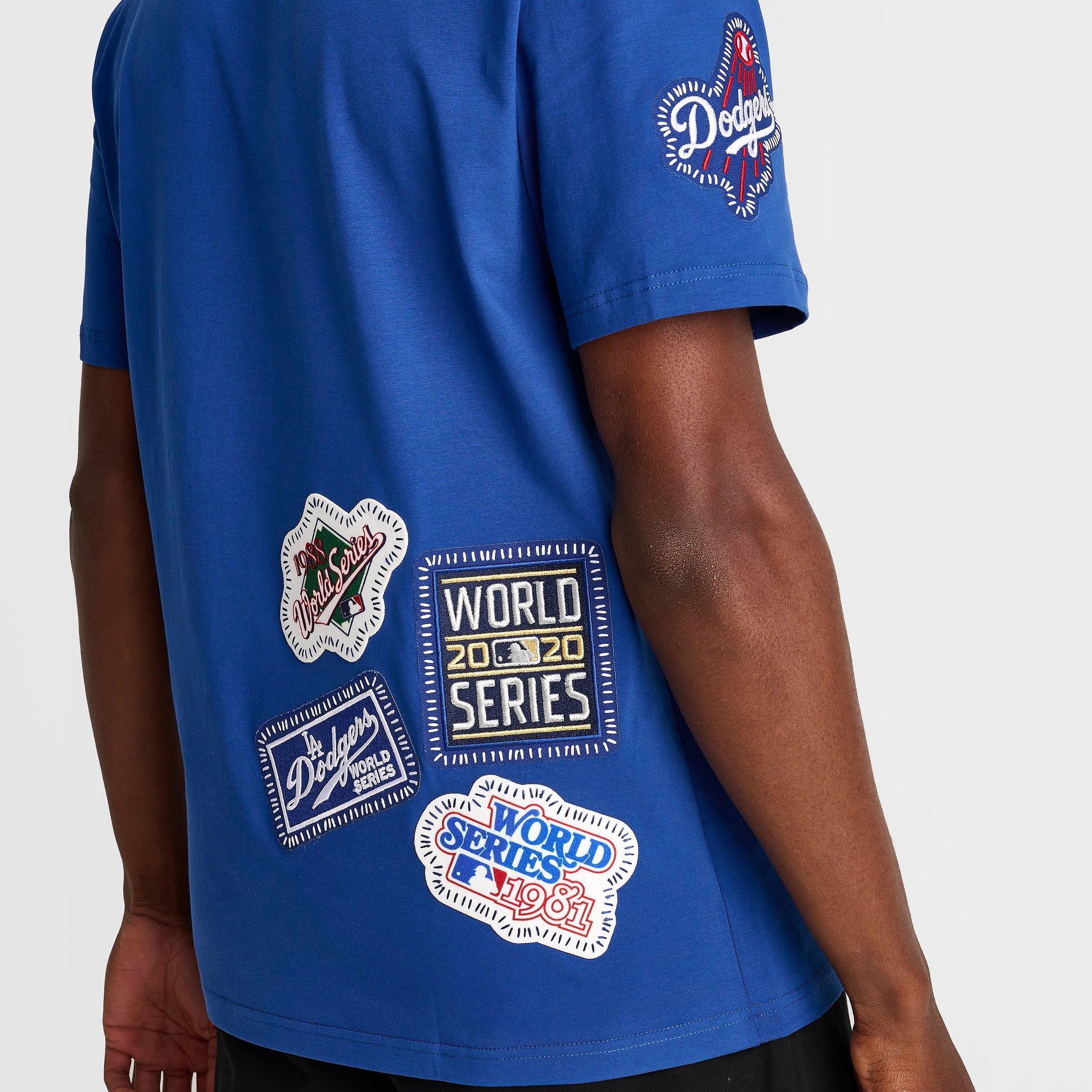 Men's Pro Standard Los Angeles Dodgers MLB DIY Pick Stitch T-Shirt