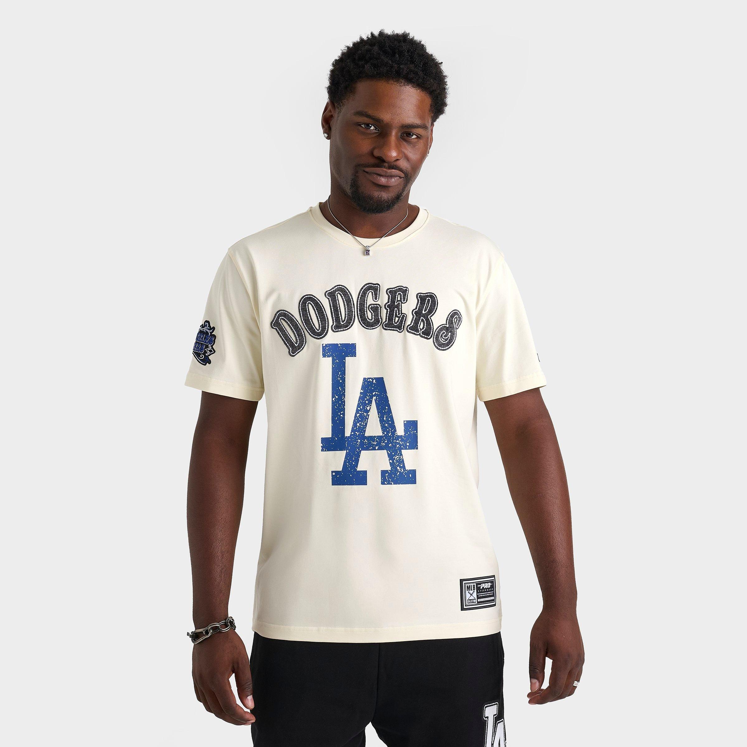 Men's Pro Standard Los Angeles Dodgers MLB Rebel Stacked T-Shirt