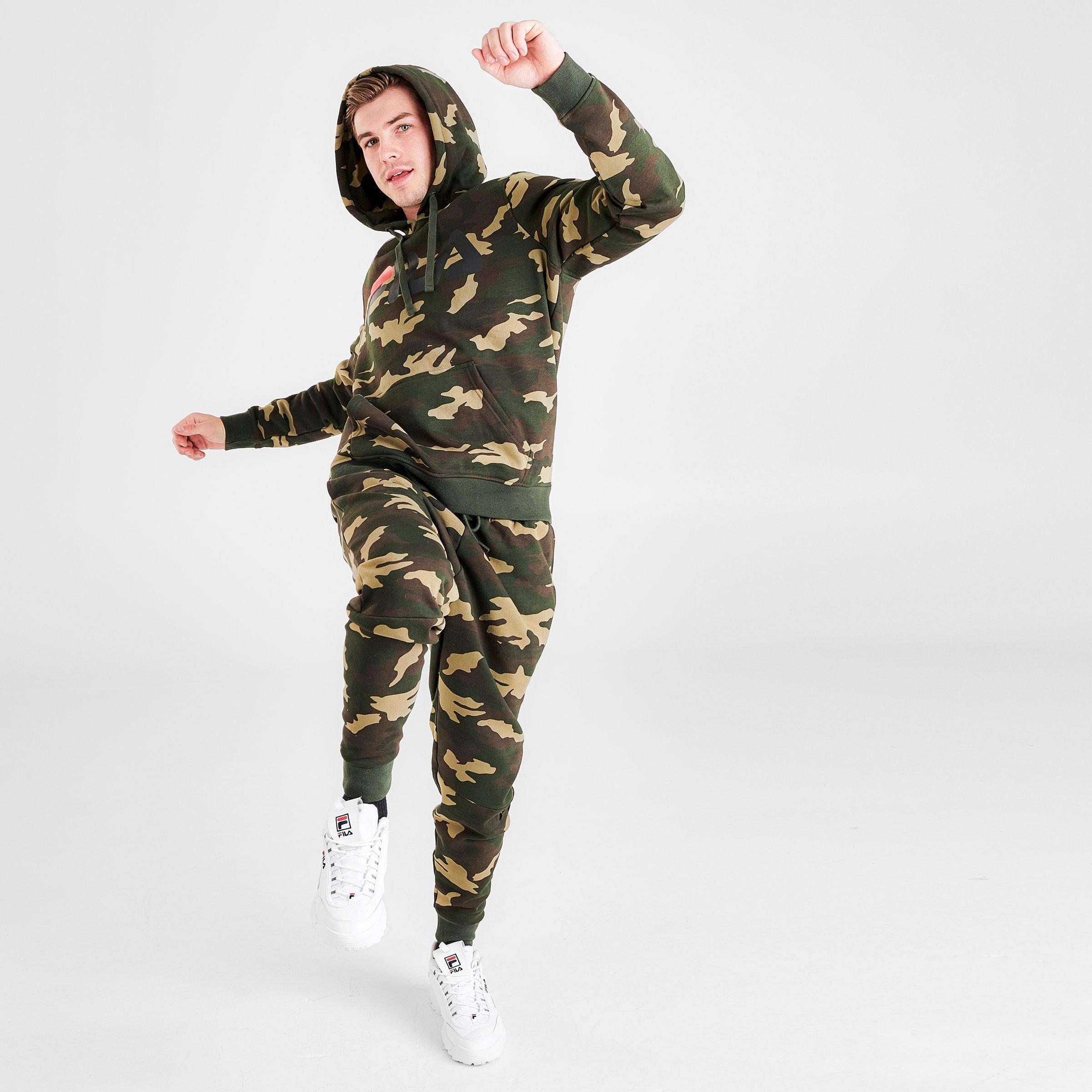 fila camo hoodie