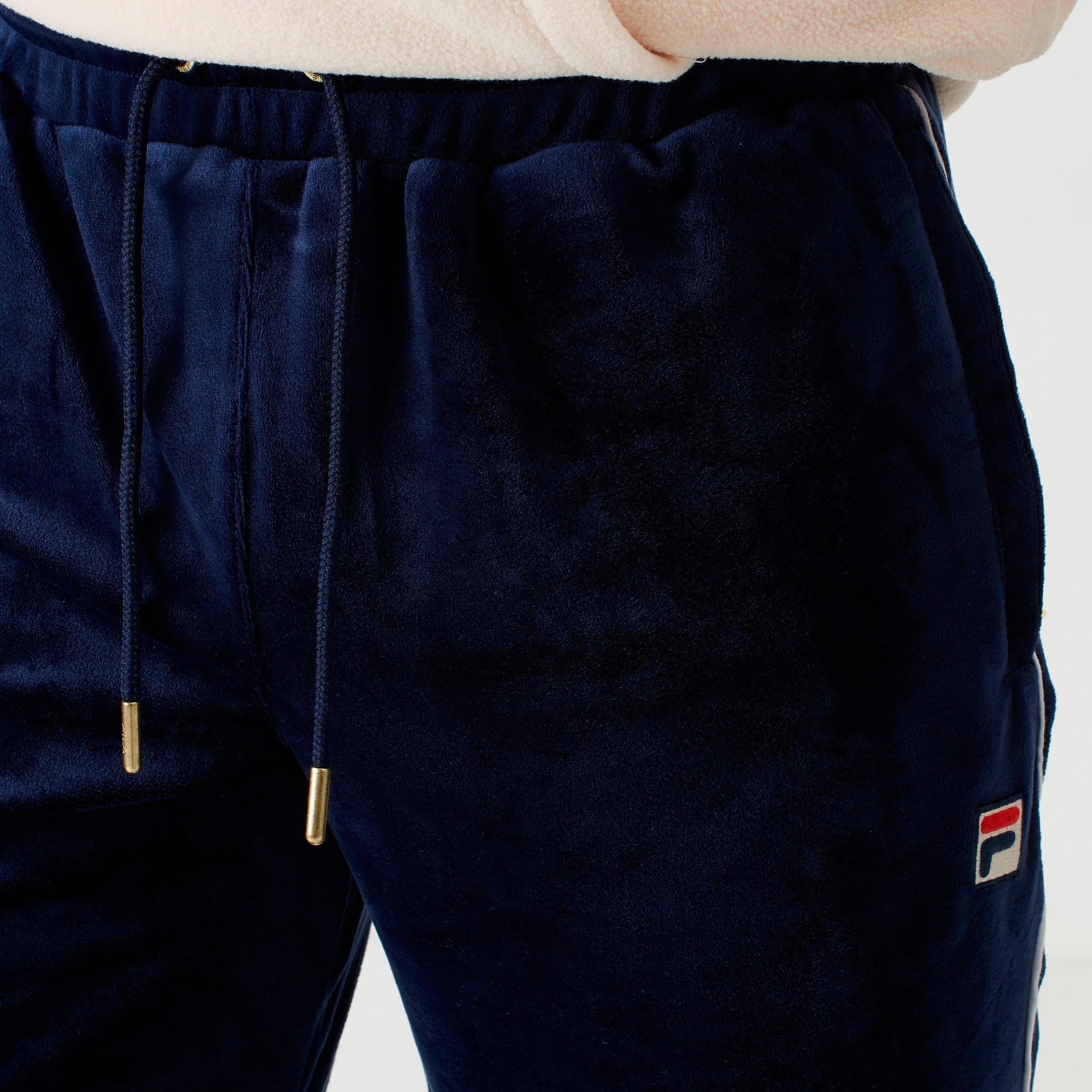 fila velvet track pants