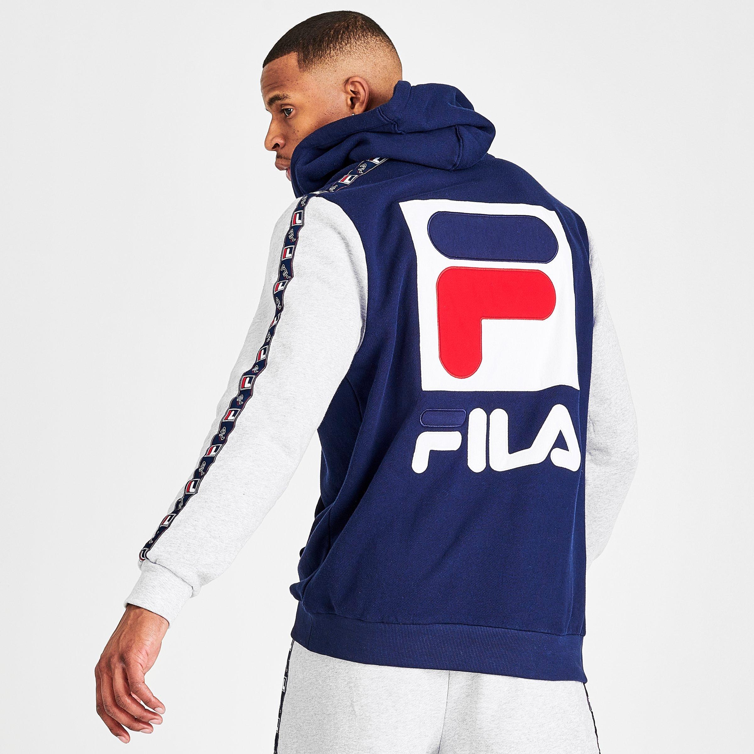 fila panel boyfriend hoodie