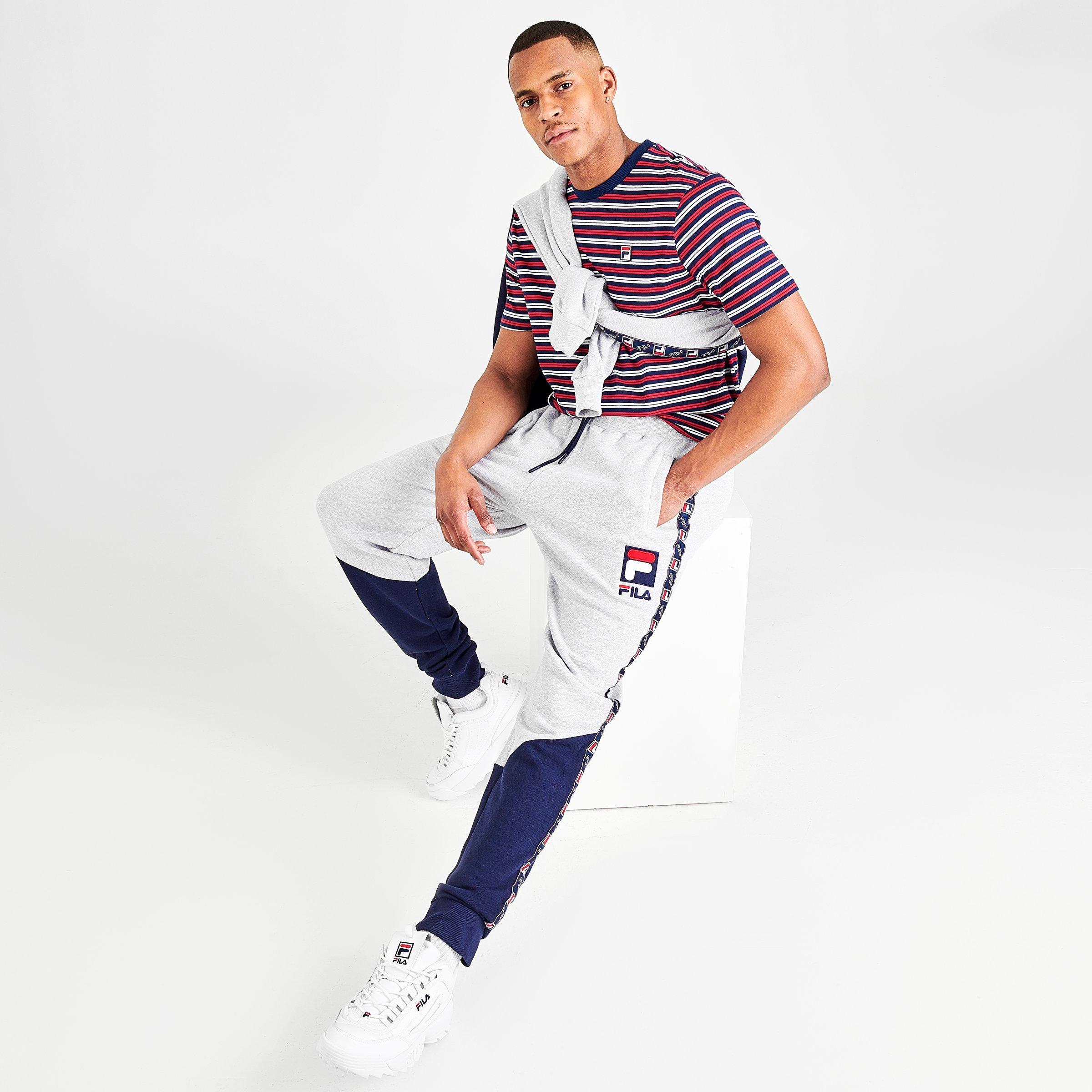 fila sweatpants grey