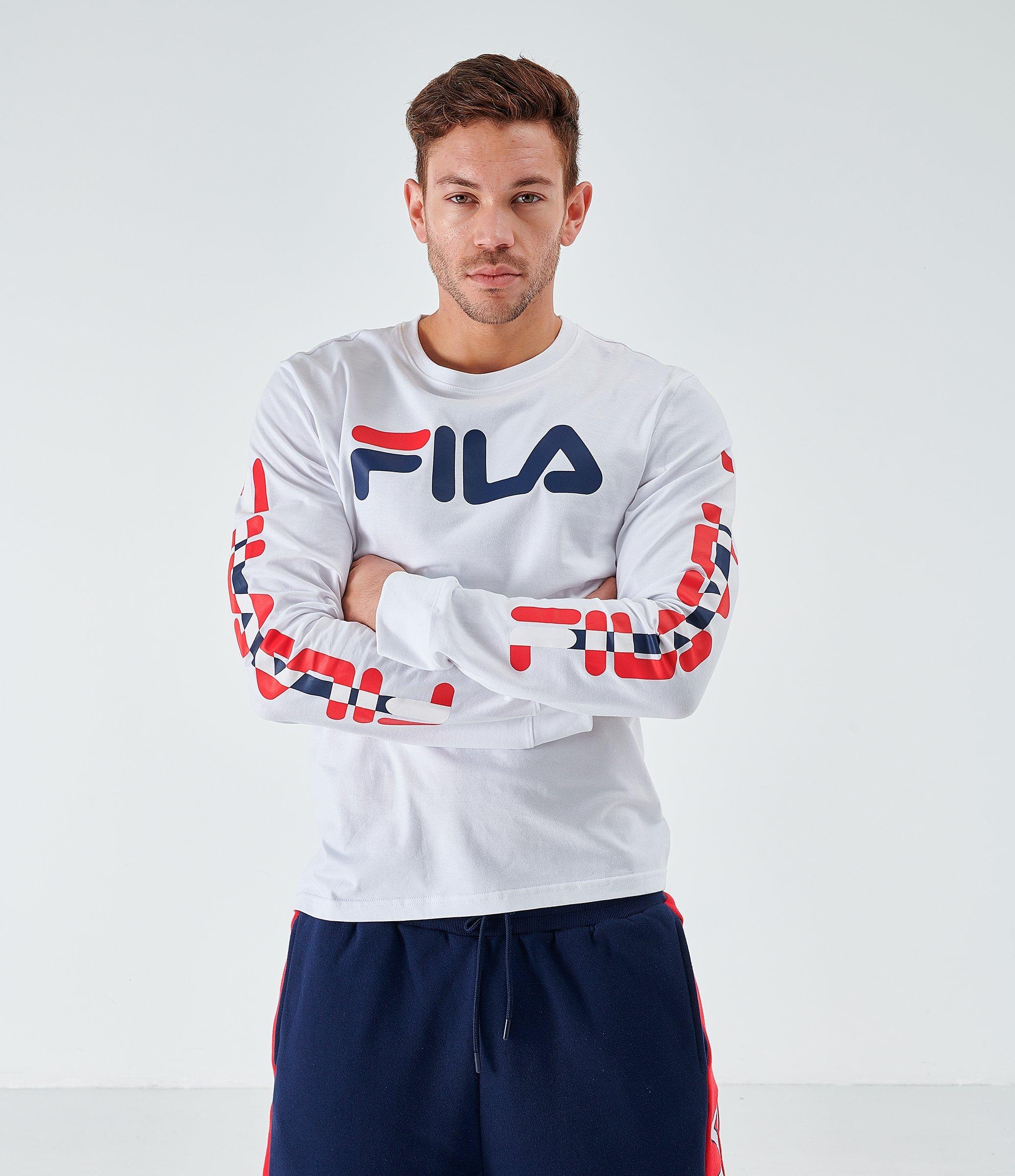 fila men's long sleeve