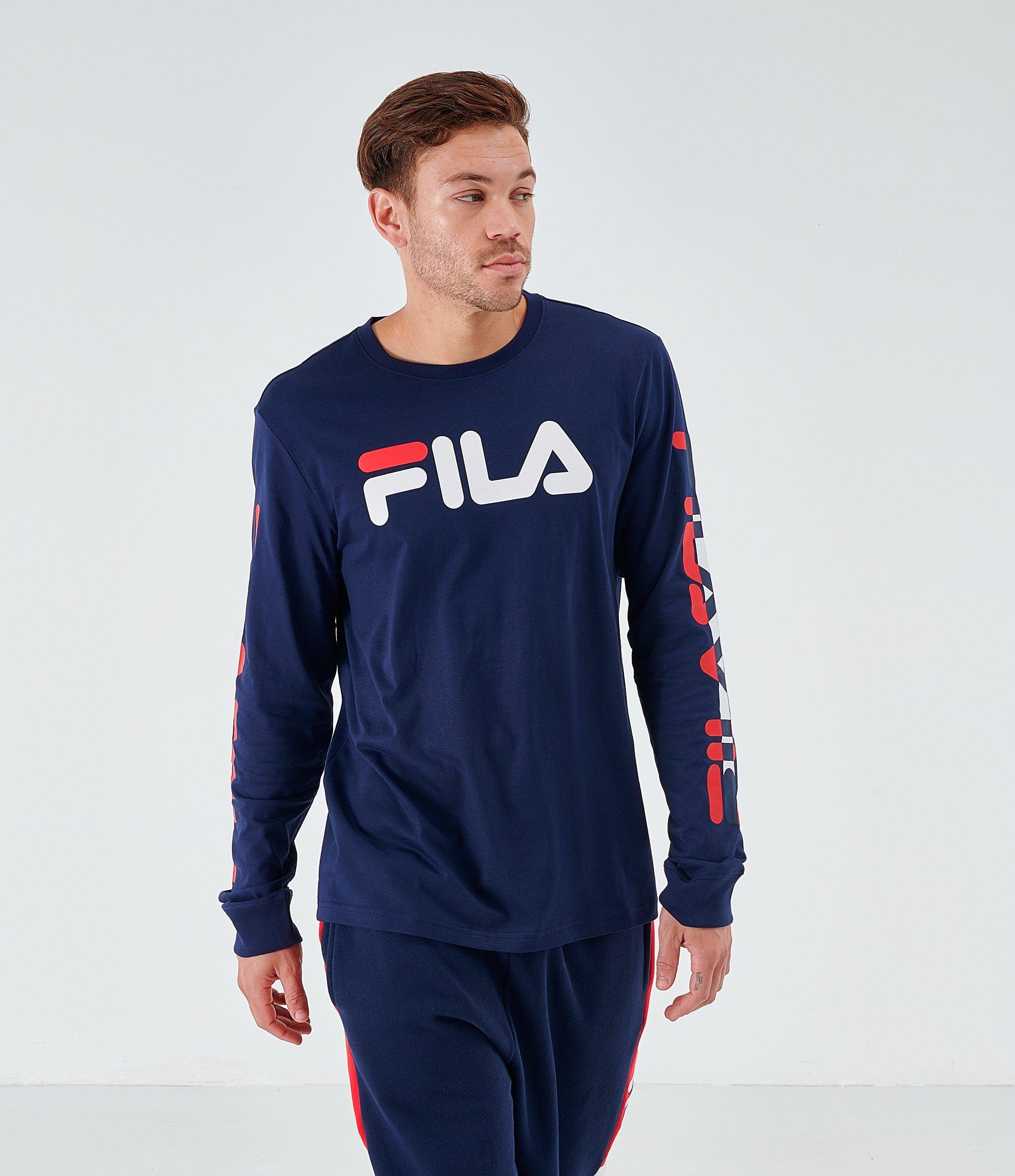 fila long sleeve shirt mens