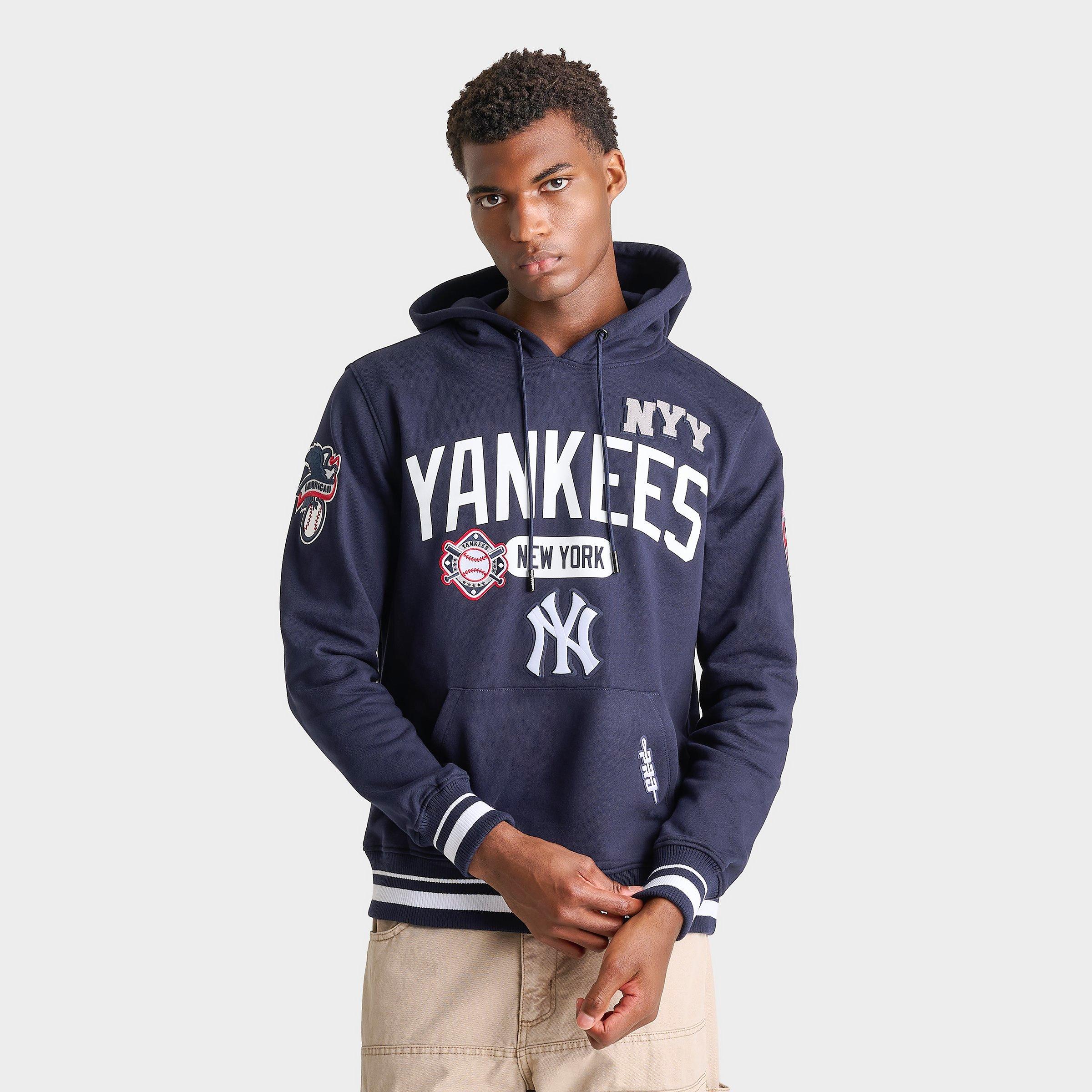 Men's Pro Standard New York Yankees MLB Letterman Fleece Pullover