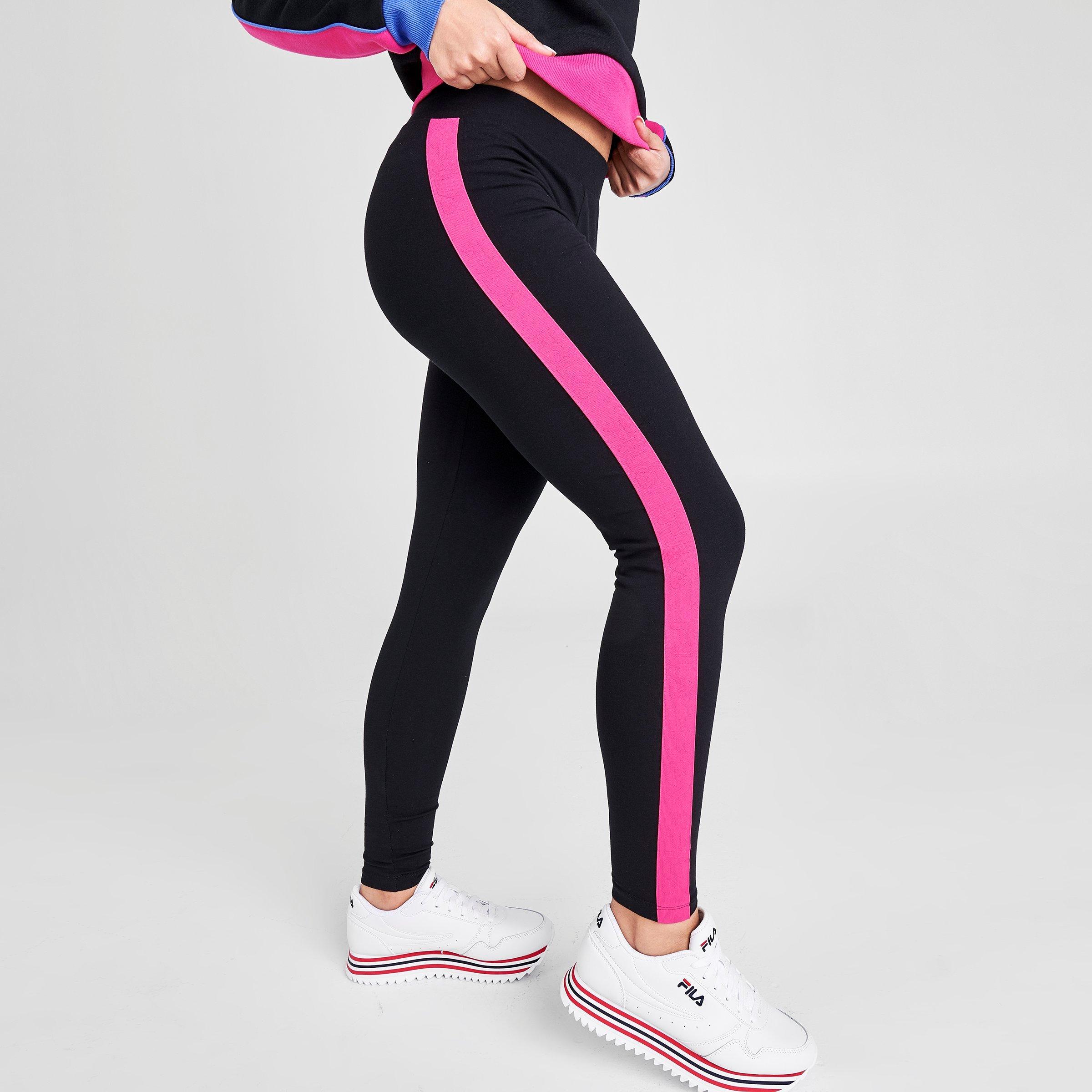 fila leggings pink