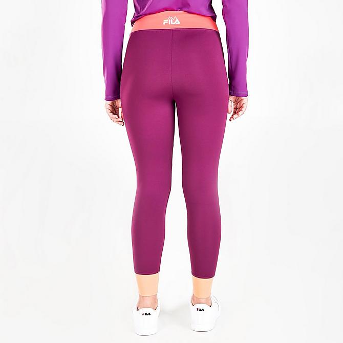 Back Right view of Women's Fila Marnie Base Layer Leggings in Charisma Click to zoom
