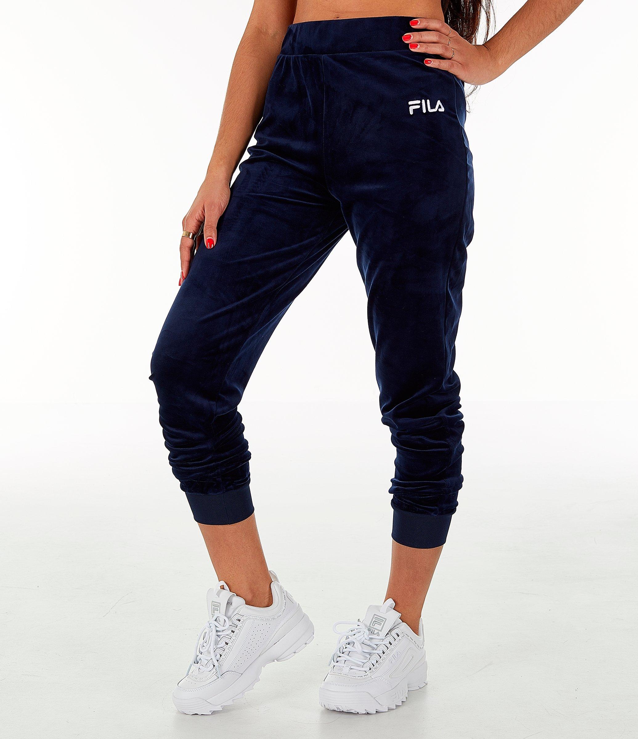 fila velvet tracksuit womens