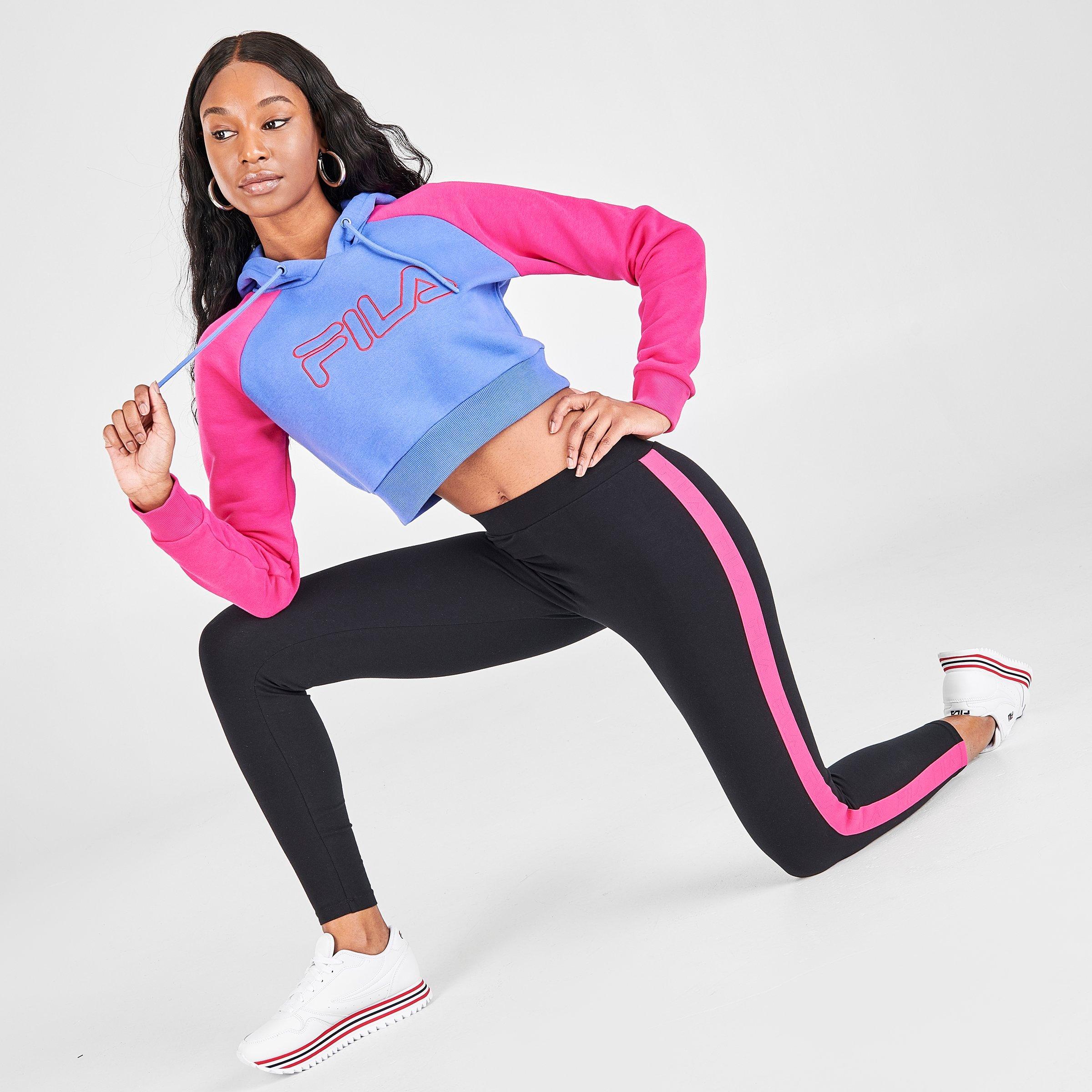 pink fila leggings