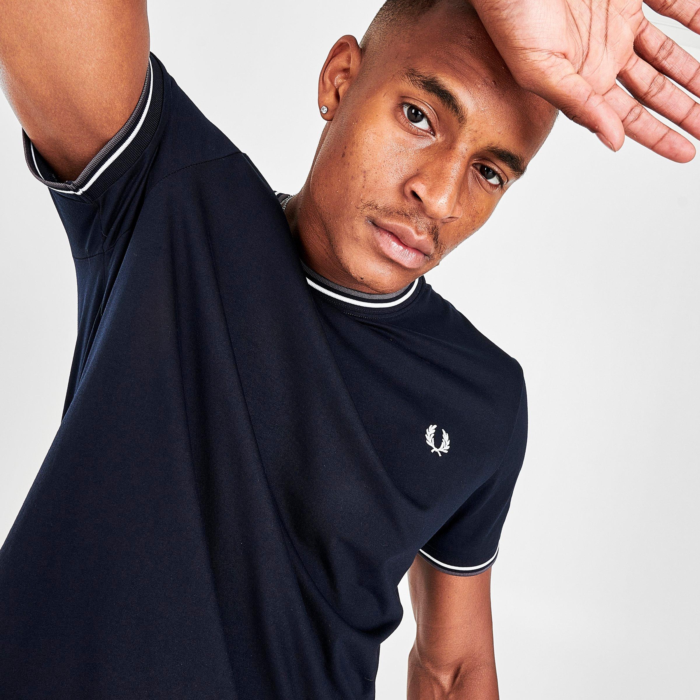 twin tipped t shirt fred perry