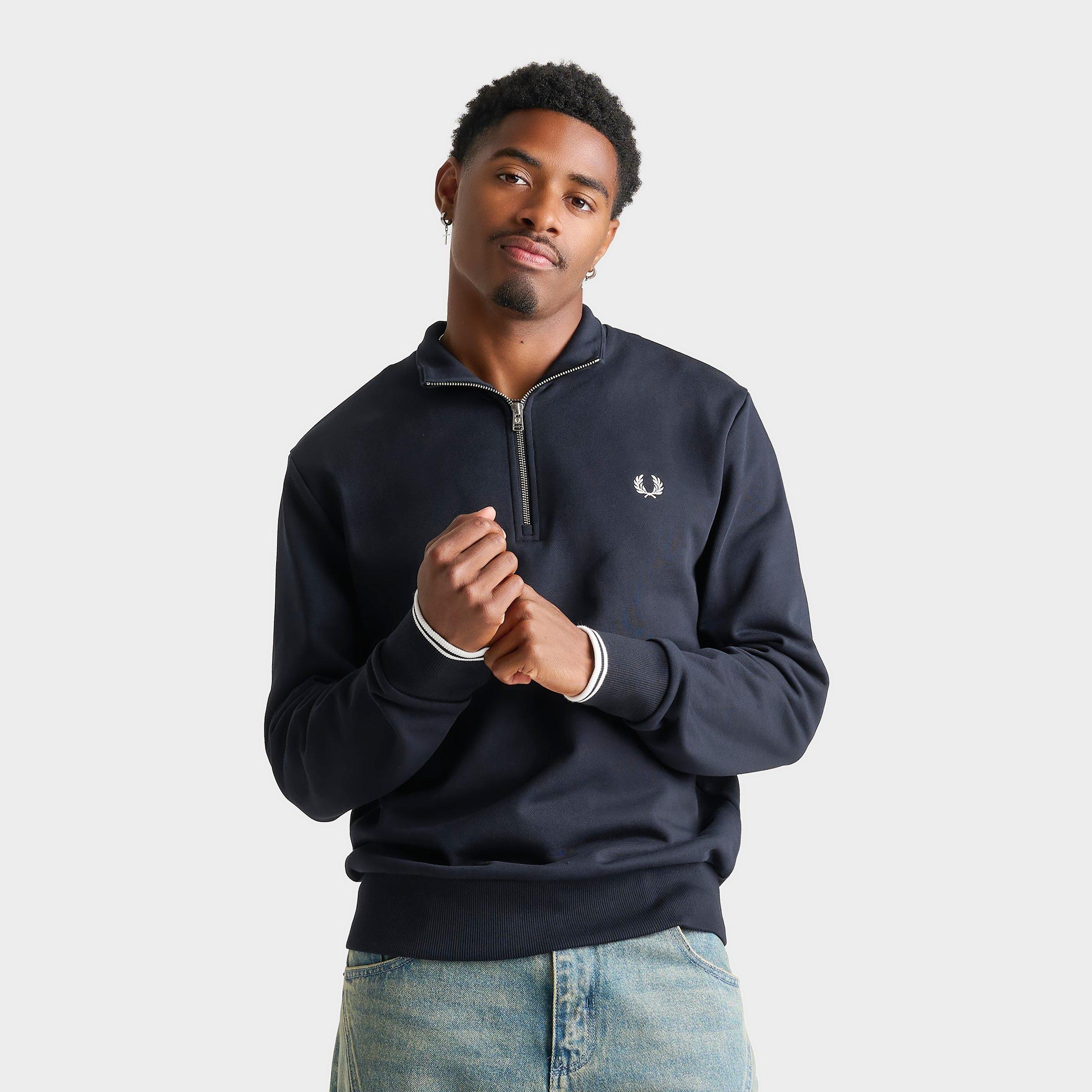 超美品　FRED PERRY Half Zip Sweatshirt Men's Fred Perry Half-Zip Sweatshirt | Finish Line